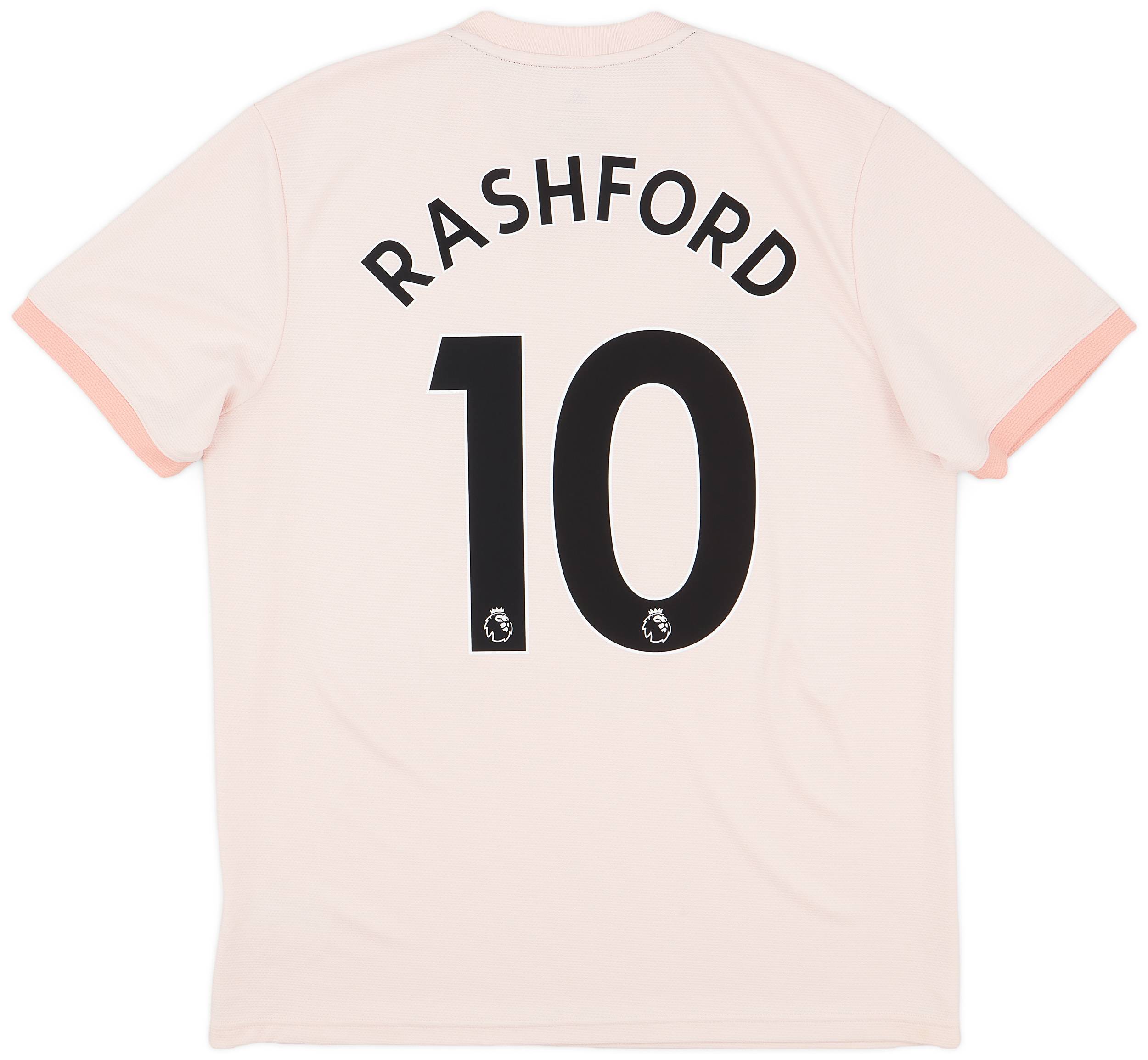 2018-19 Manchester United Away Shirt Rashford #10 - 7/10 - (L)