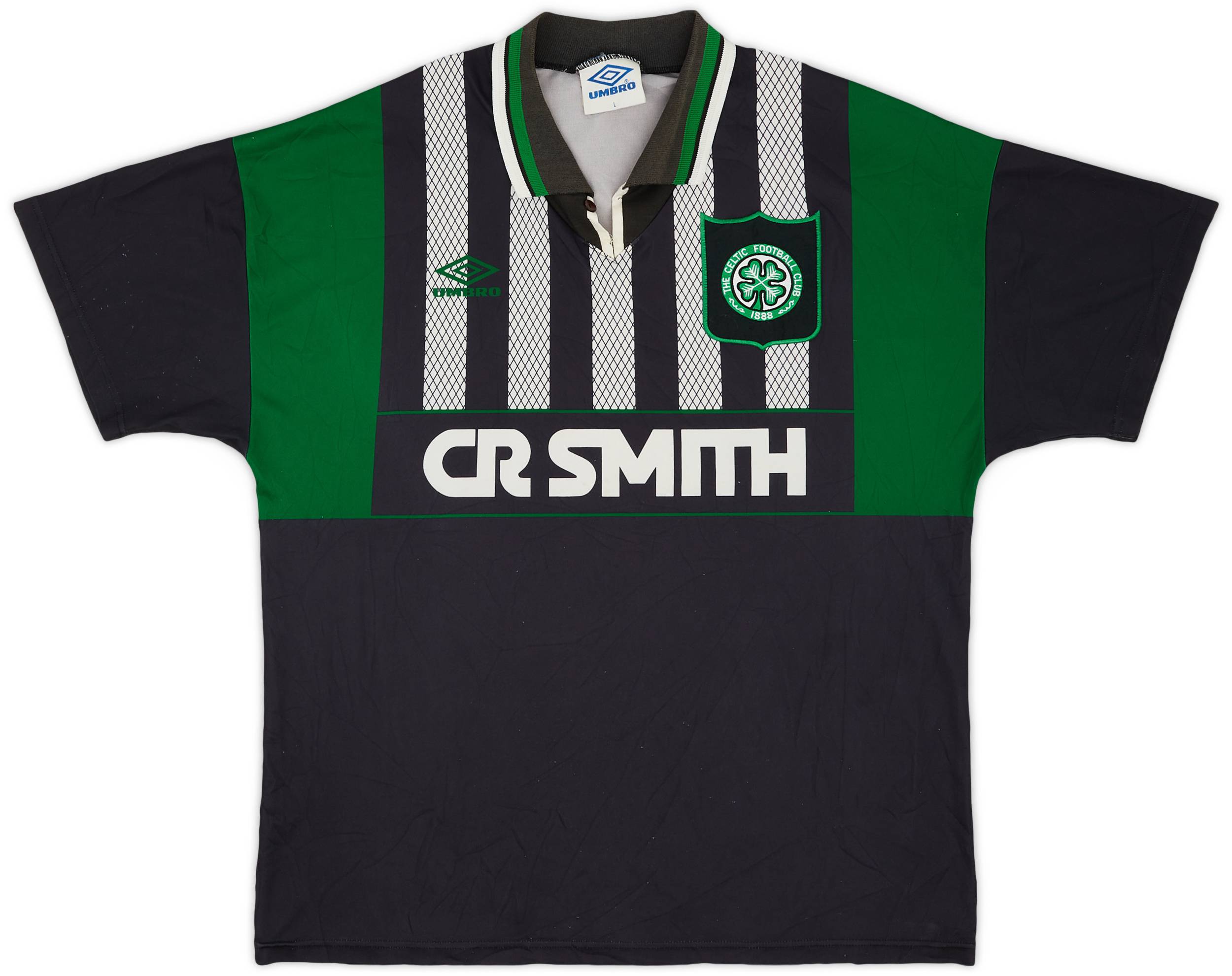 1994 96 Celtic Away Shirt 5 10 L