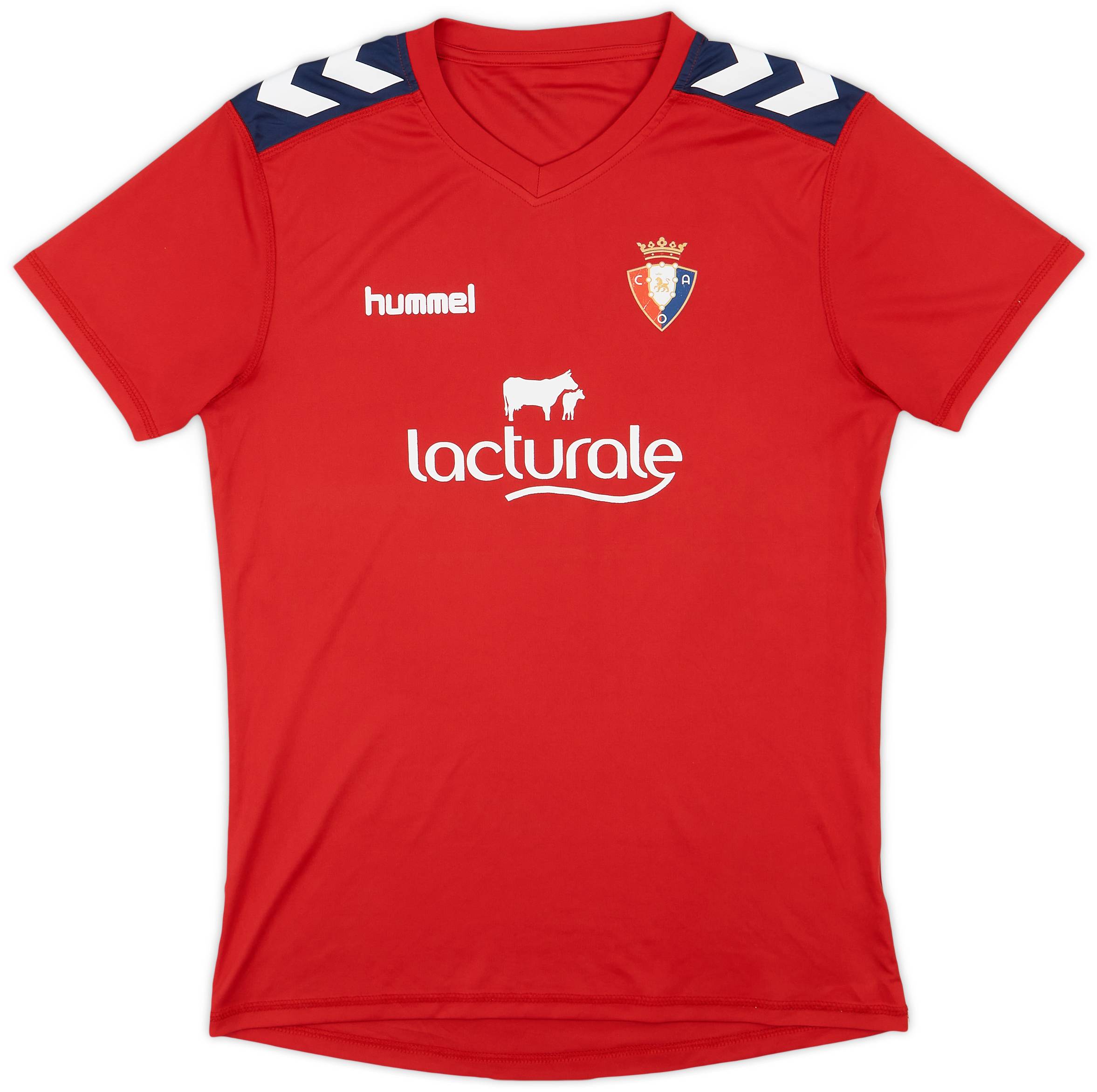 2010s Osasuna Hummel Training Shirt - 8/10 - (S)