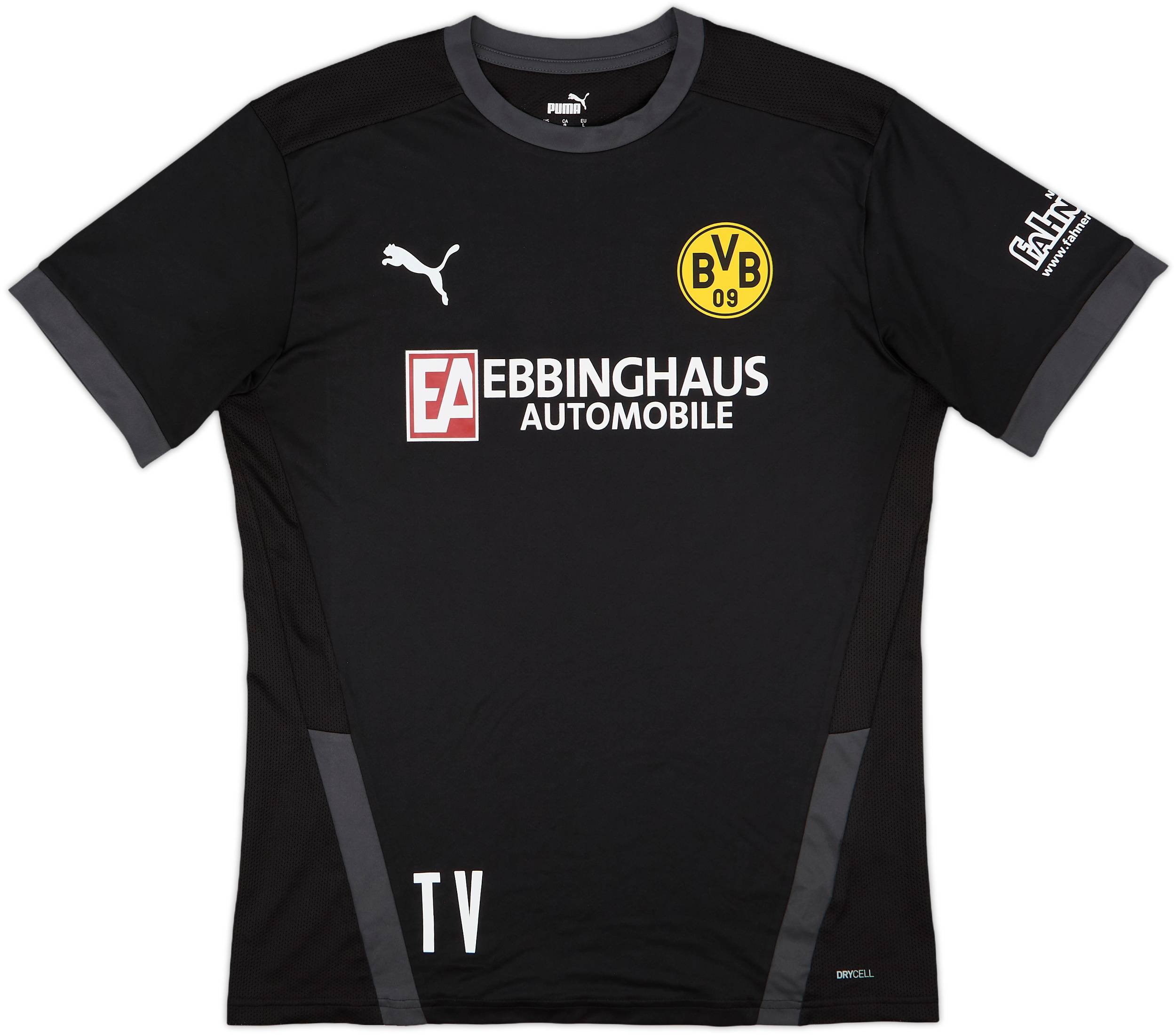 2018-19 Borussia Dortmund Staff Issue Puma Training Shirt TV - 9/10 - (L)