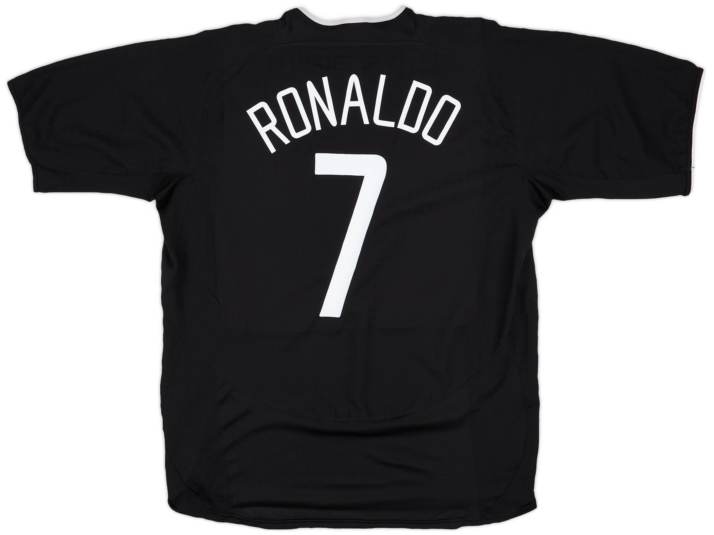 【正規03-05ManchesterUnited away Ronaldo#7】 2003-05 Manchester United Away Shirt Ronaldo #7 - 8/10 - (XL)