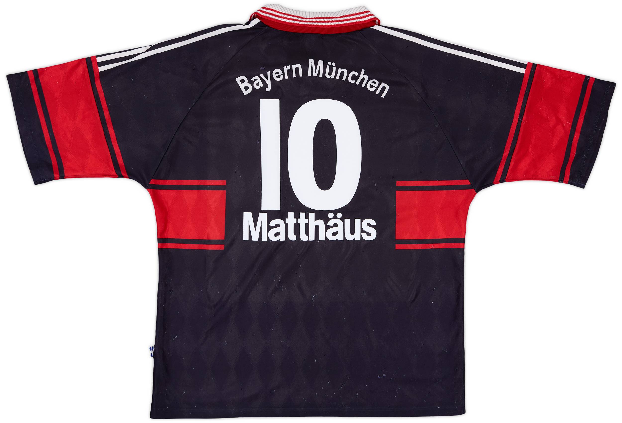 1997-99 Bayern Munich Home Shirt Matthaus #10 - 6/10 - (XL)