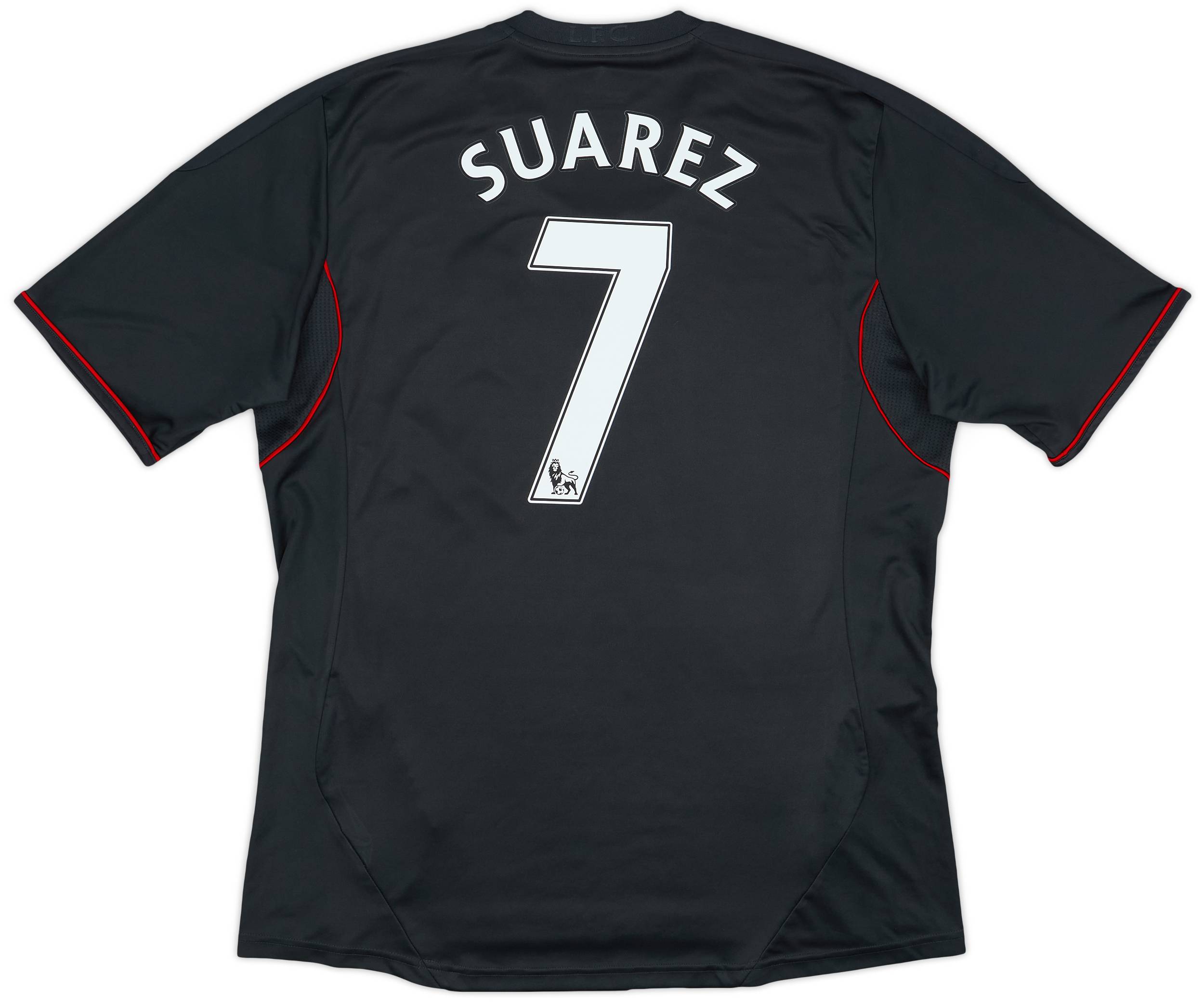 2011-12 Liverpool Away Shirt Suarez #7 - 6/10 - (L)