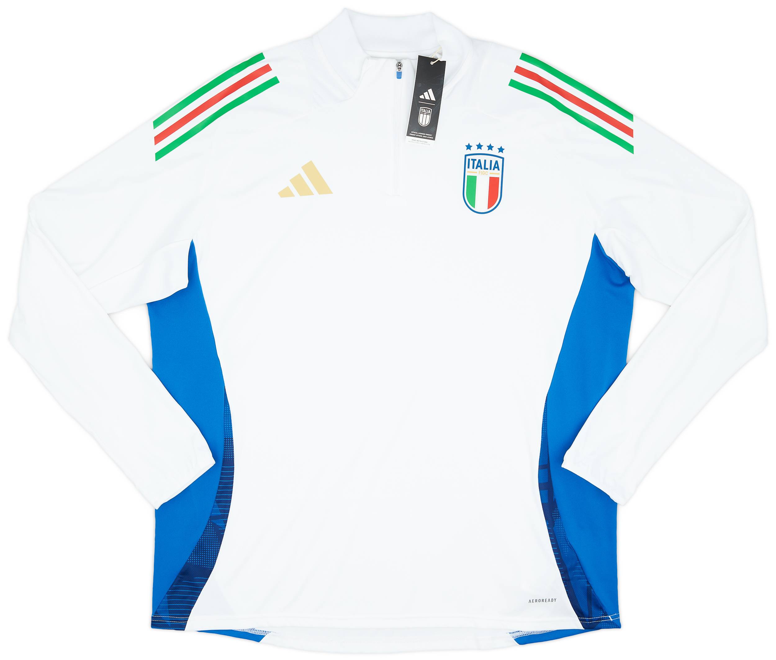 2024-25 Italy adidas 1/4 Zip Training Top