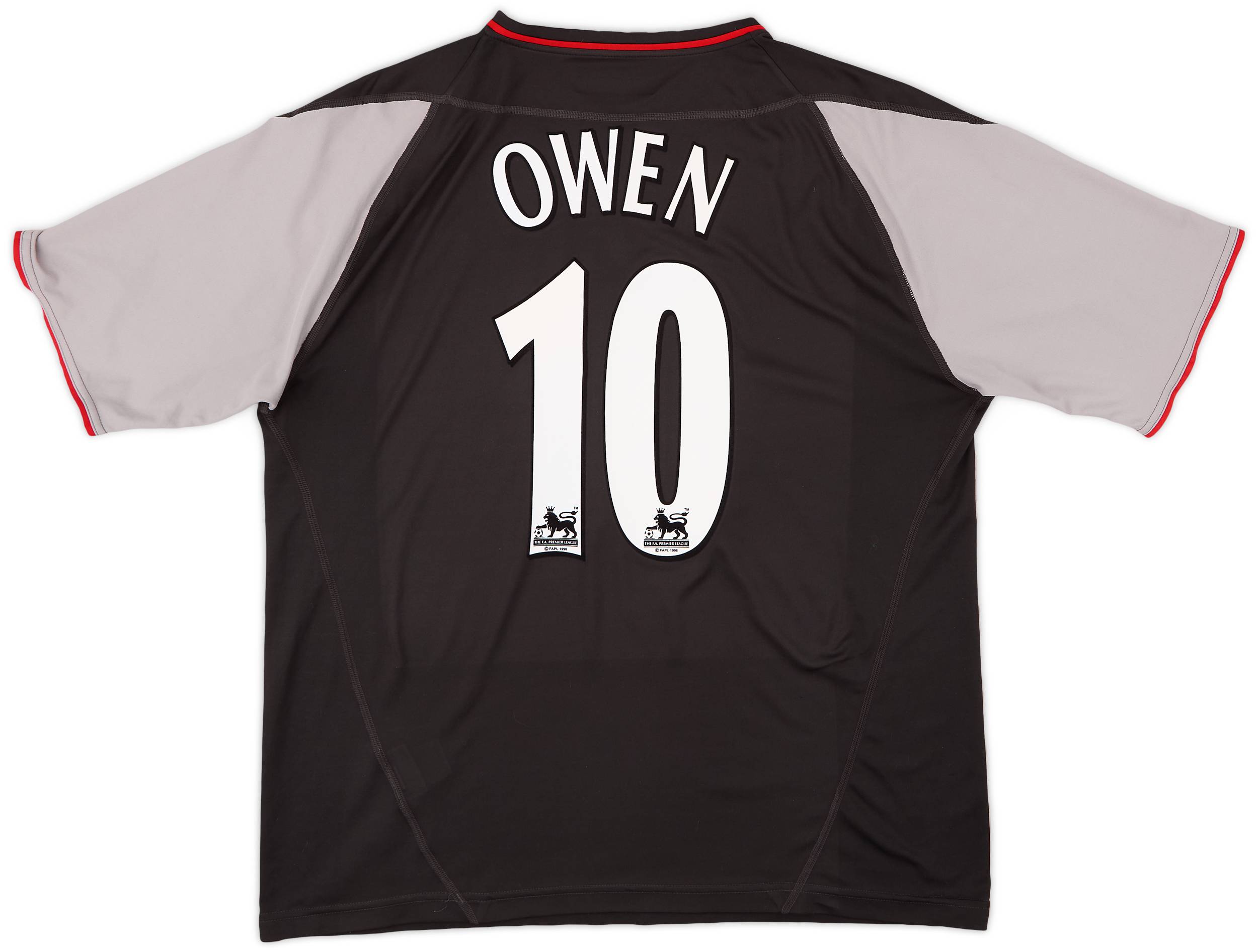 2002-04 Liverpool Away Shirt Owen #10 - 8/10 - (L)