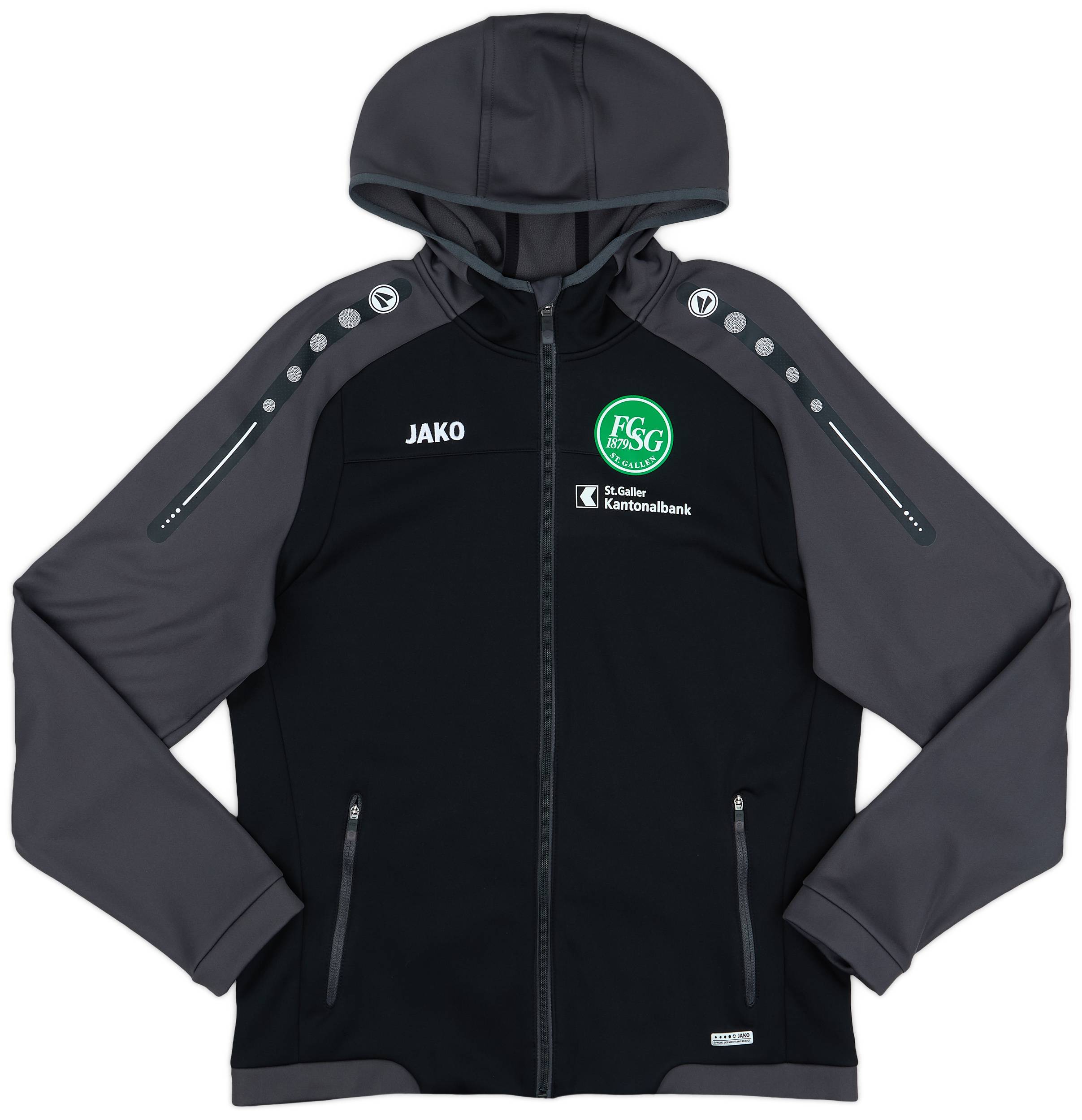 2022-23 St Gallen Jako Hooded Jacket - 7/10 - (XXL)
