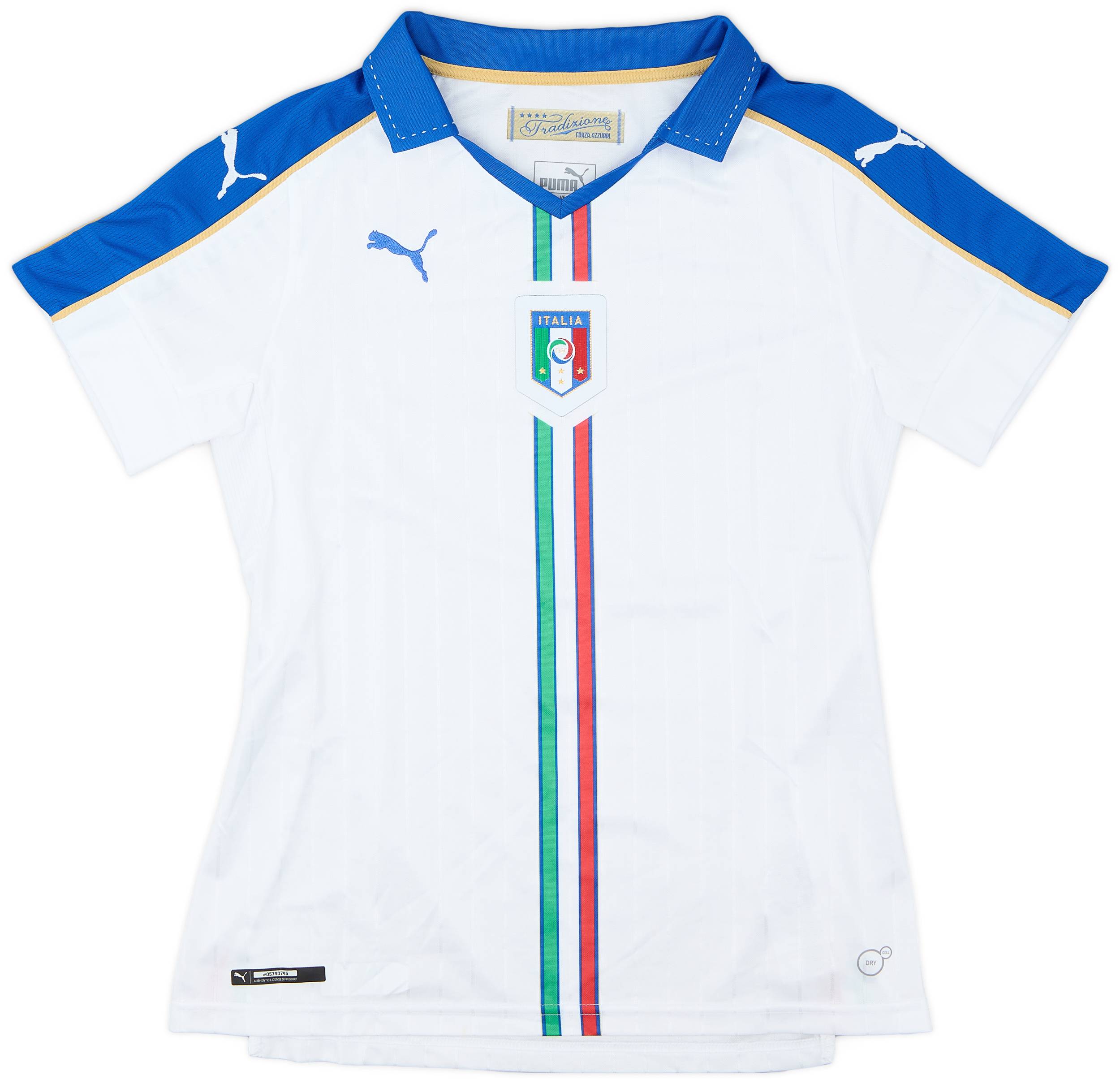 2016-17 Italy Away Shirt - 7/10 - (Women's M) 