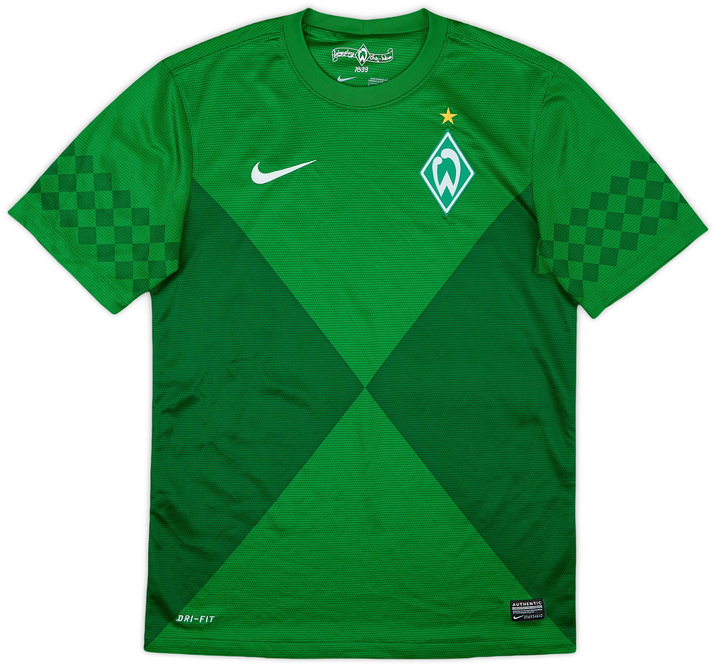 2012-13 Werder Bremen Home Shirt - 9/10 - (S)