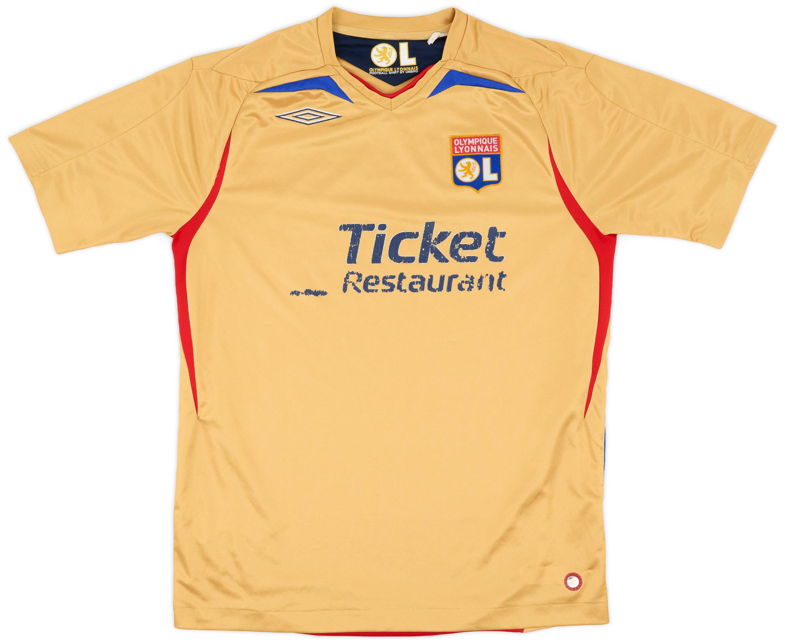 2007-08 Lyon Away Shirt - 4/10 - (M)