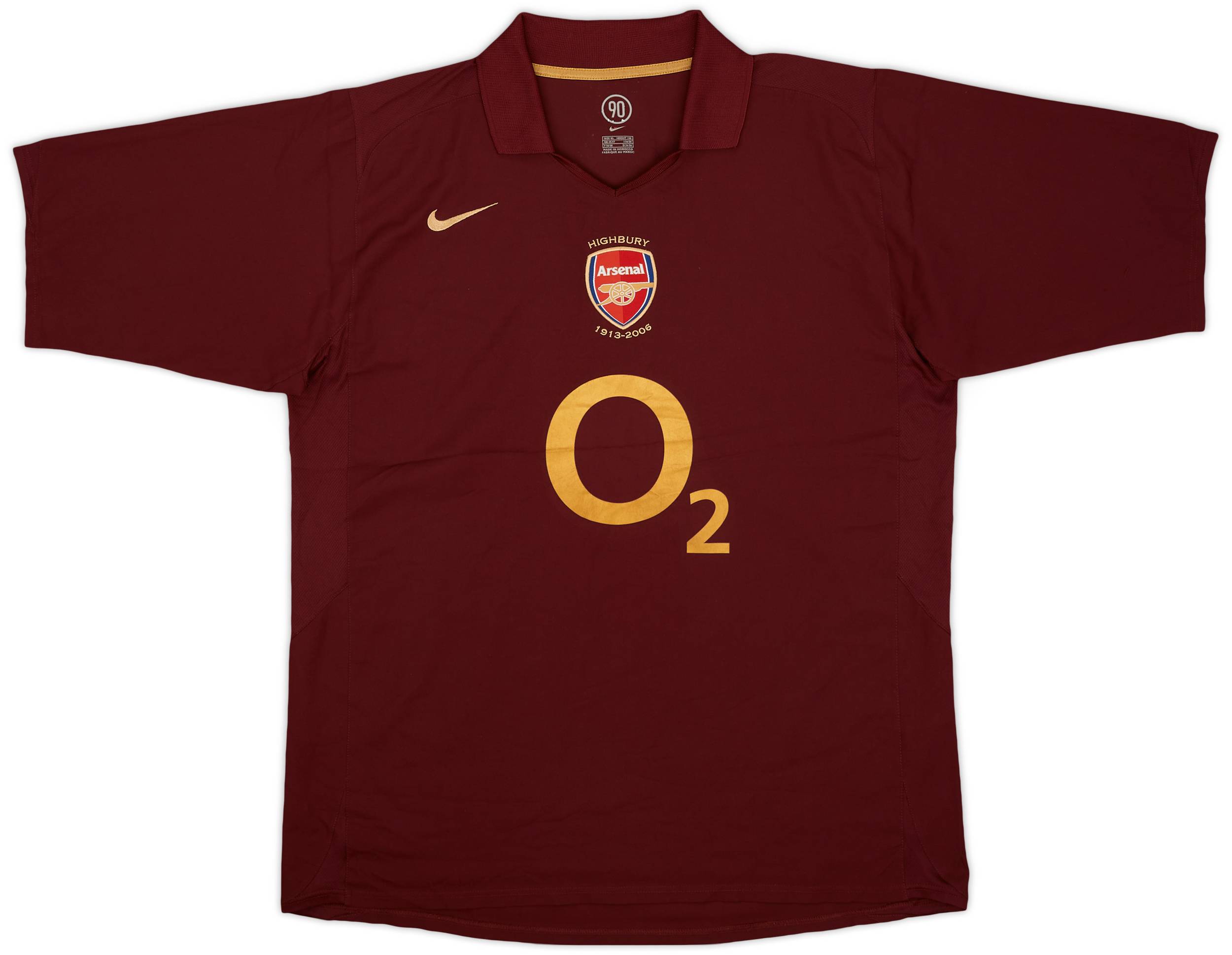 NIKE Mサイズアーセナル05-06Arsenal14番アンリHENRY 2005/06 Arsenal Away Jersey #14 Henry 2XL Nike Soccer
