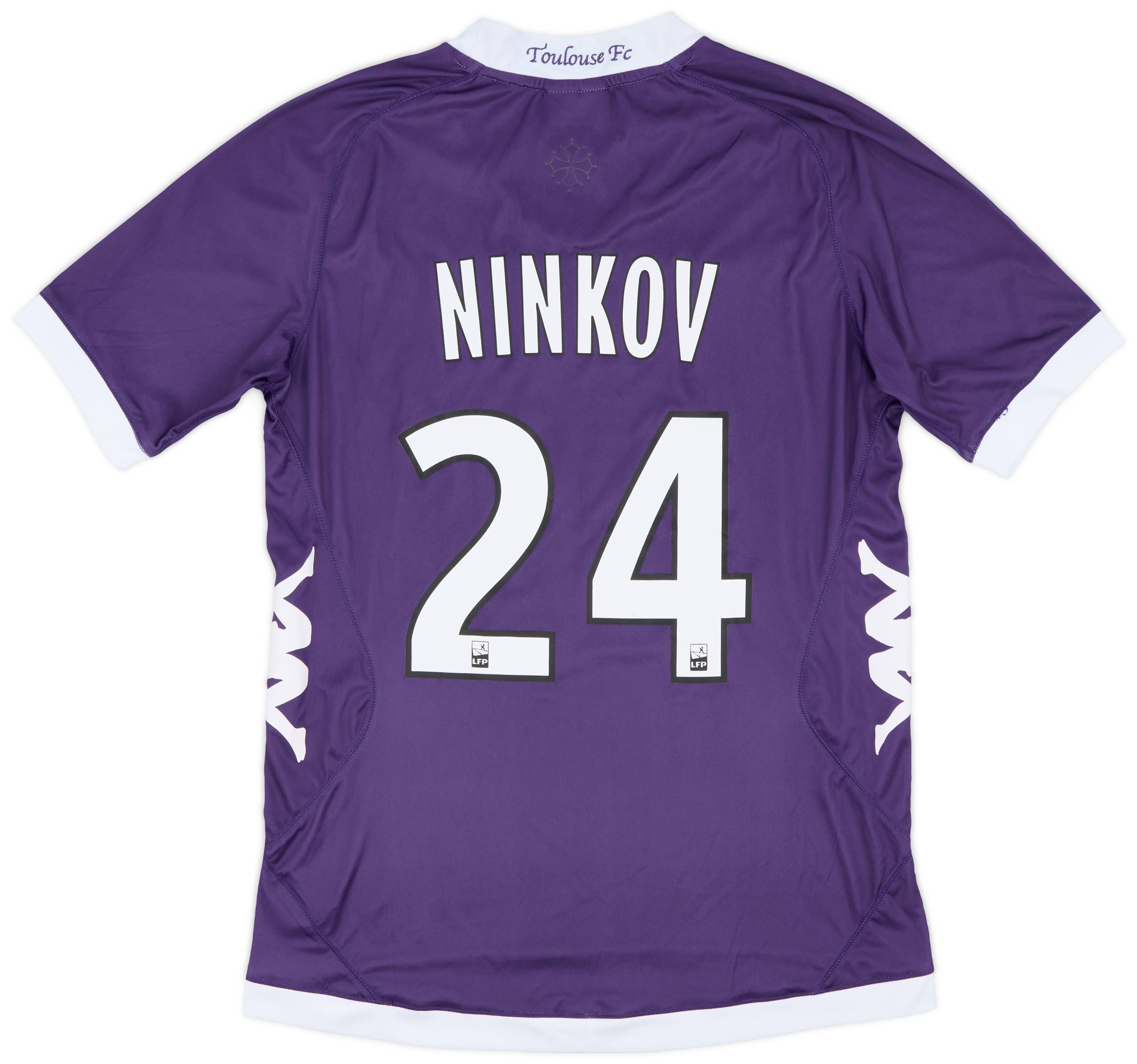2012-13 Toulouse Home Shirt Ninkov #22 - 8/10 - (M)