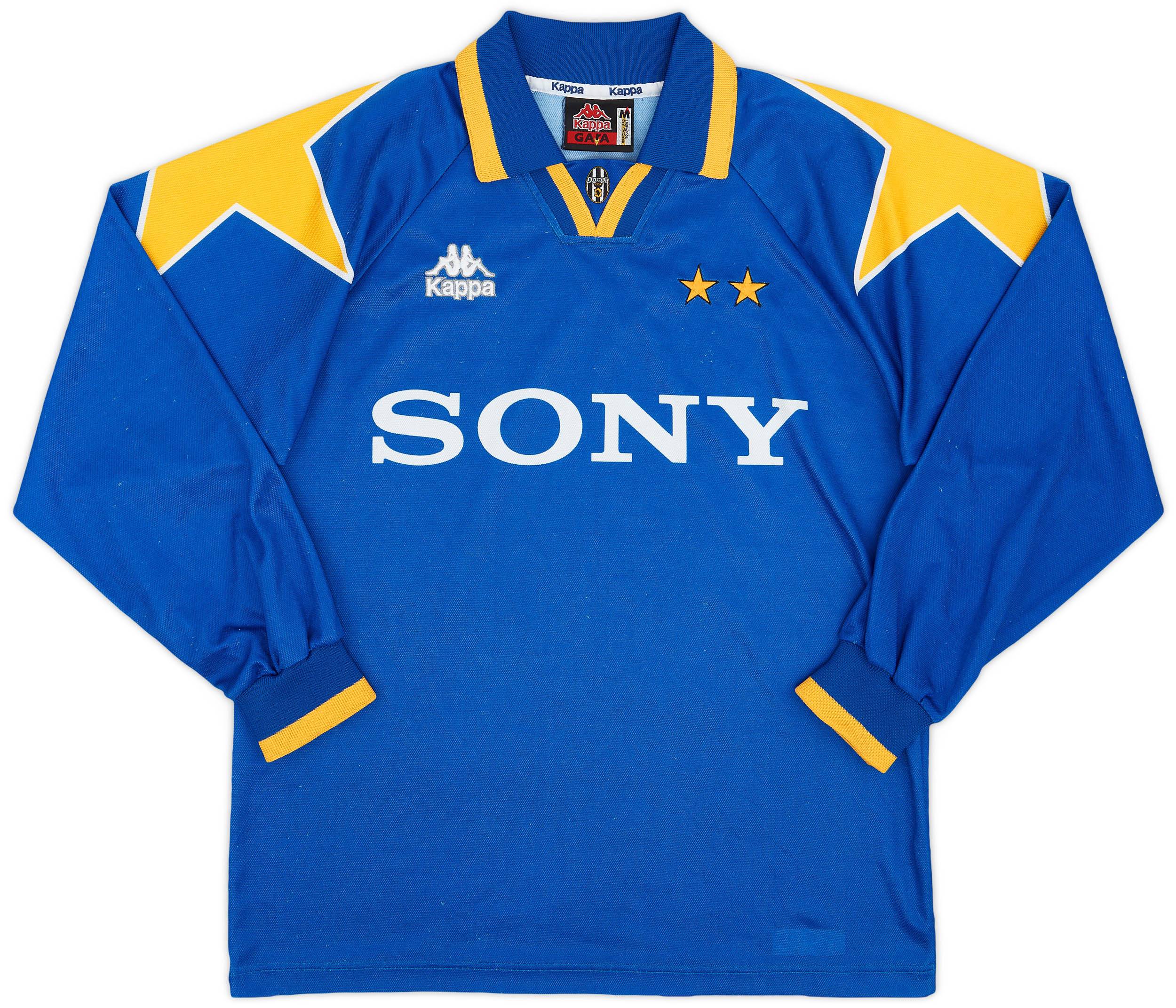 1995-96 Juventus Away L/S Shirt - 8/10 - (M)