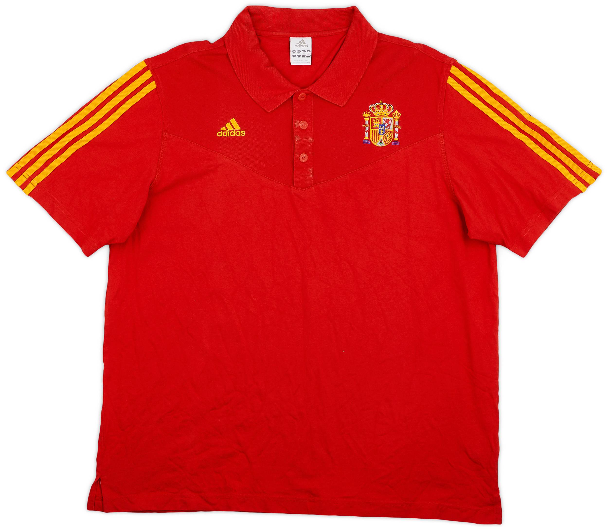 2008 09 Spain adidas Polo Shirt 7 10 XL