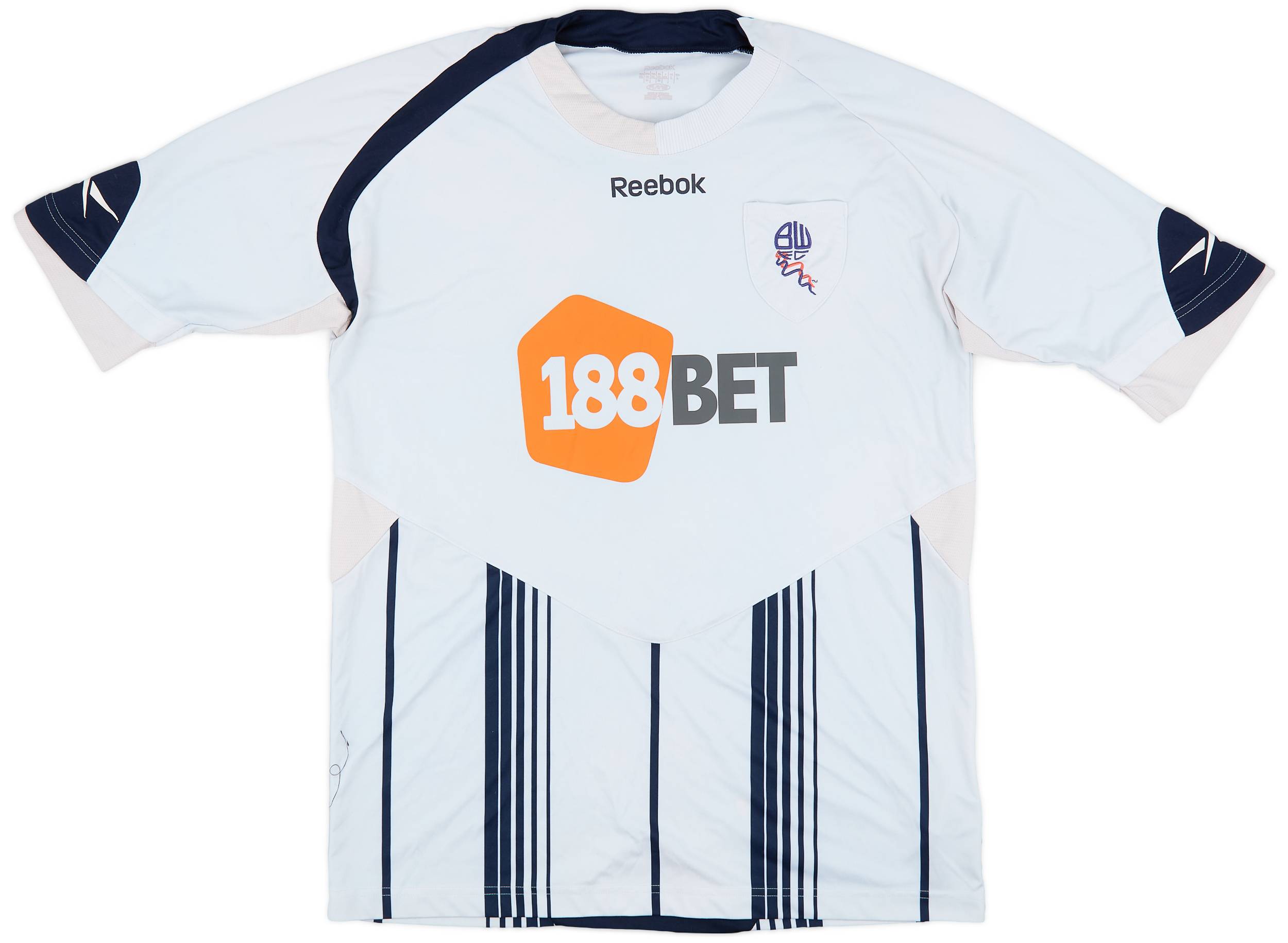 2009-10 Bolton Home Shirt - 8/10 - (L)