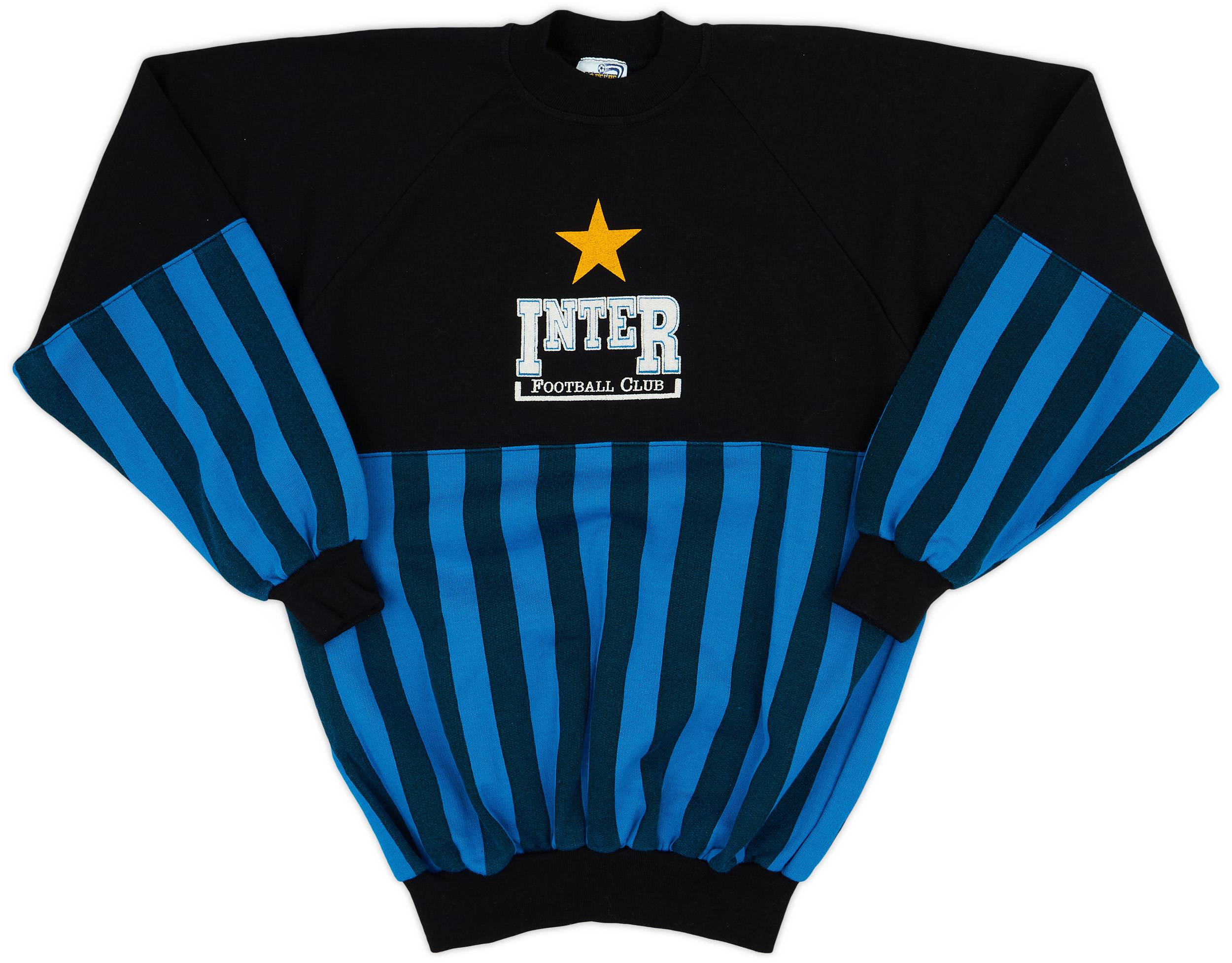1990 91 Inter Milan Le Felpe Dei Grandi Sweat Top 8 10 L