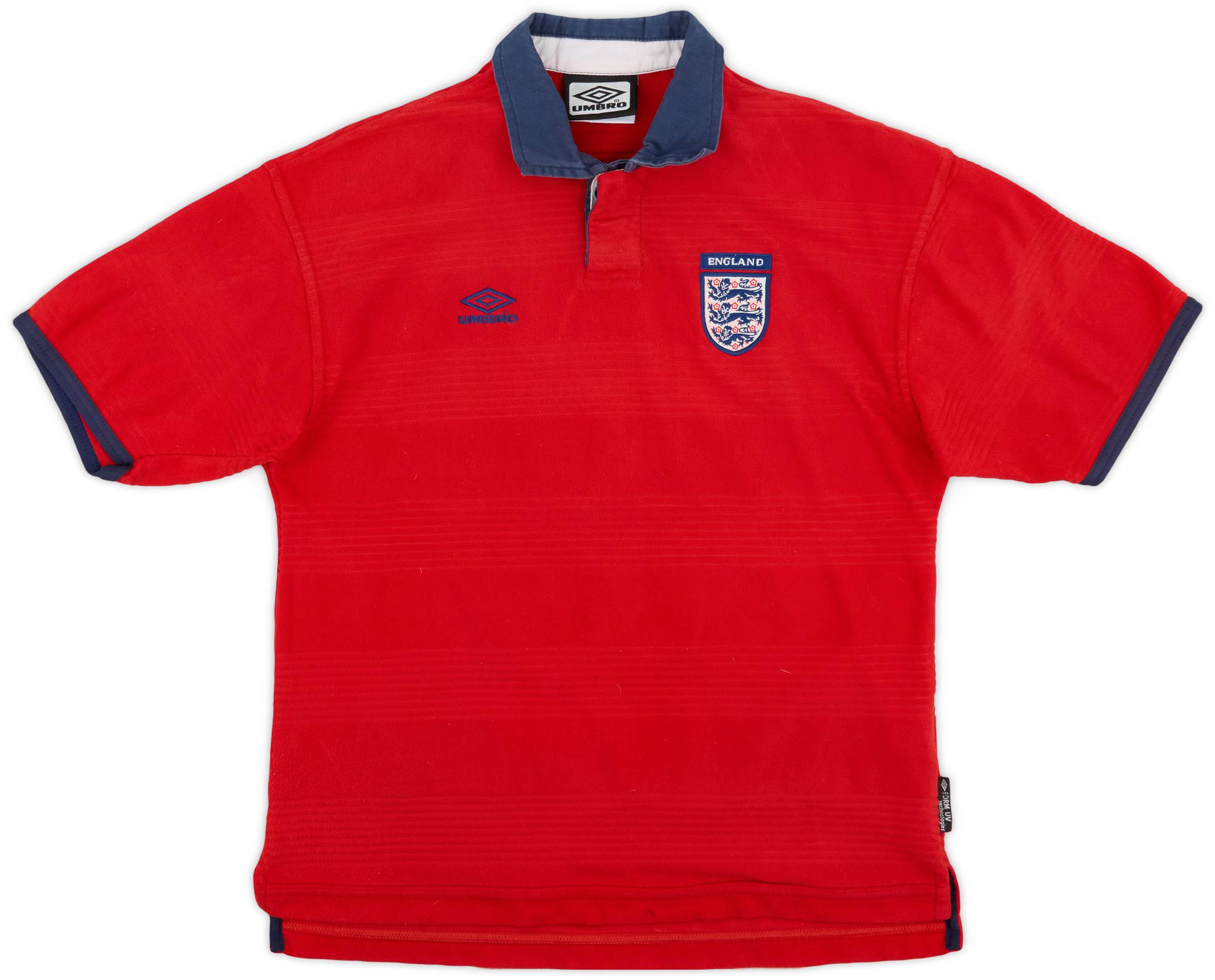 1999-01 England Away Shirt - 8/10 - (L.Boys)