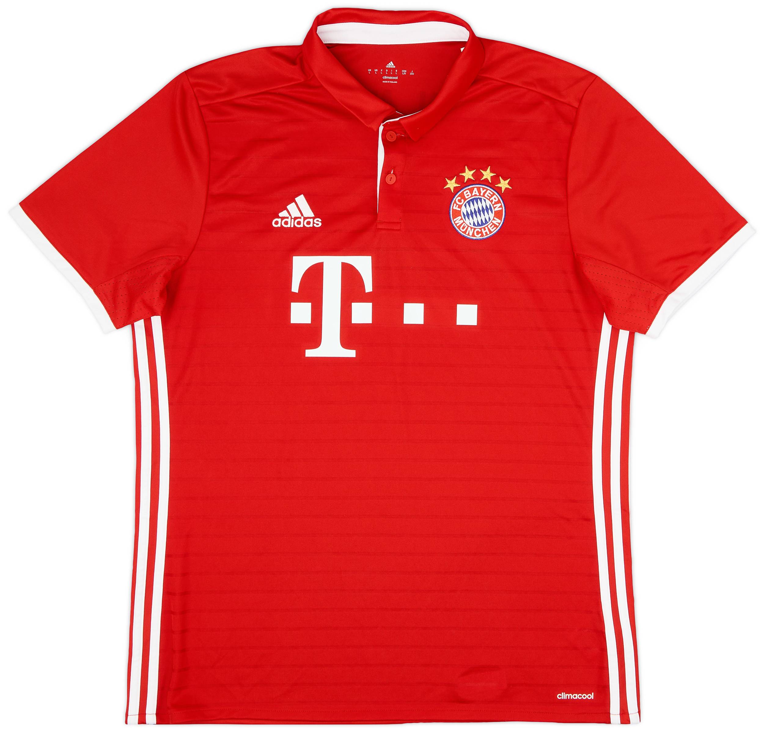 2016-17 Bayern Munich Home Shirt - 8/10 - (L)