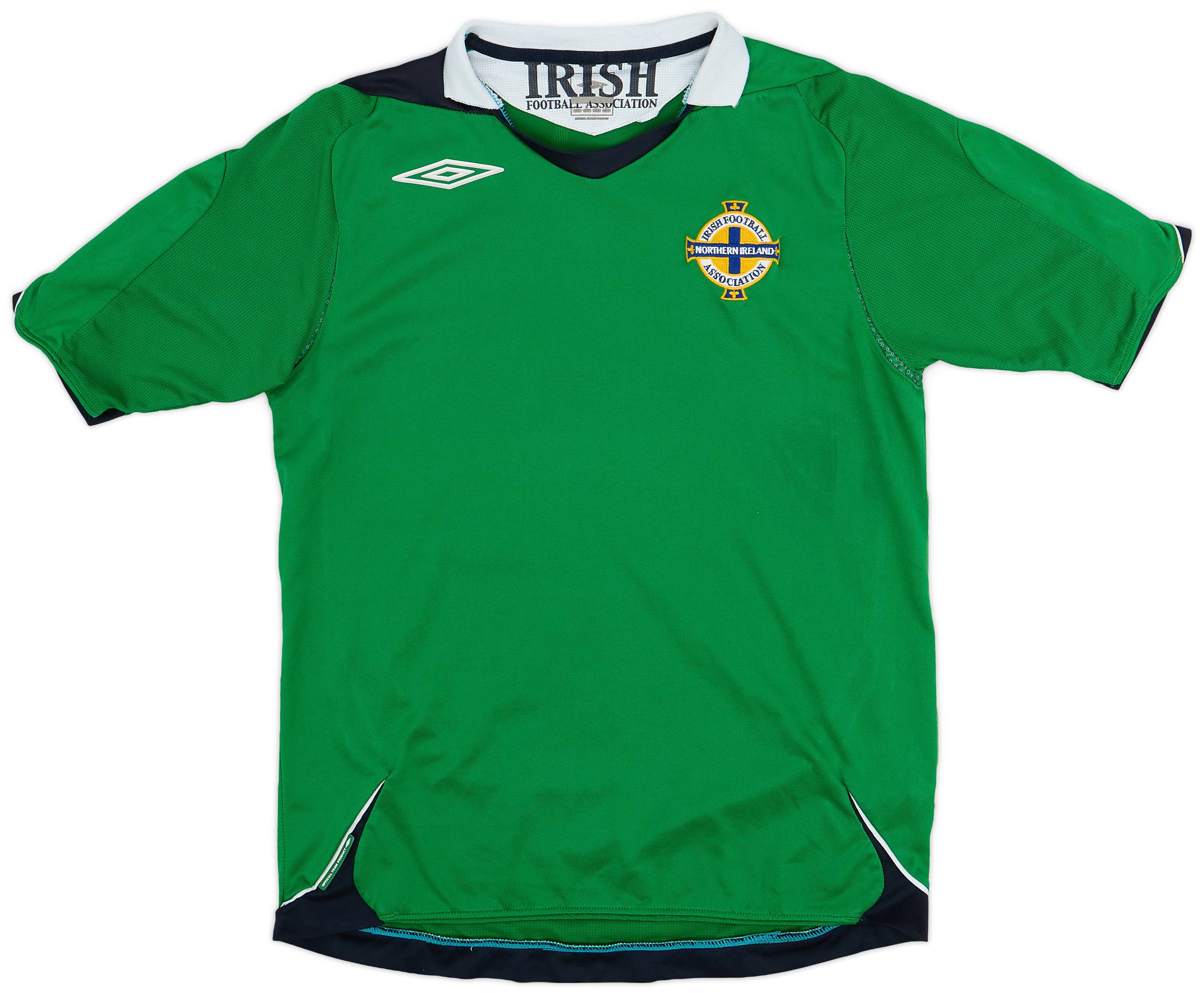 2006-08 Northern Ireland Home Shirt - 8/10 - (S)
