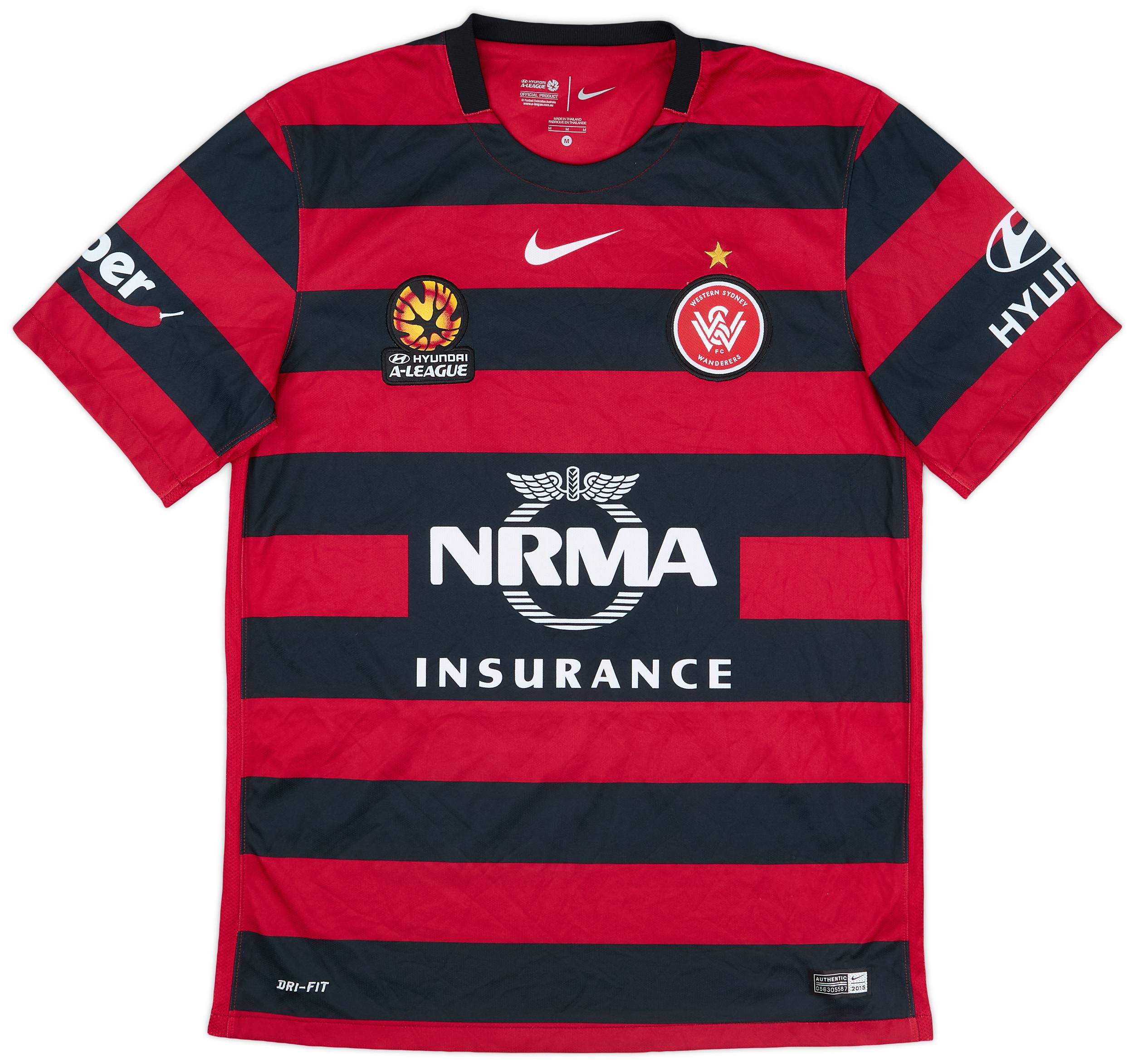 2015-16 Western Sydney Wanderers Home Shirt - 8/10 - (M)