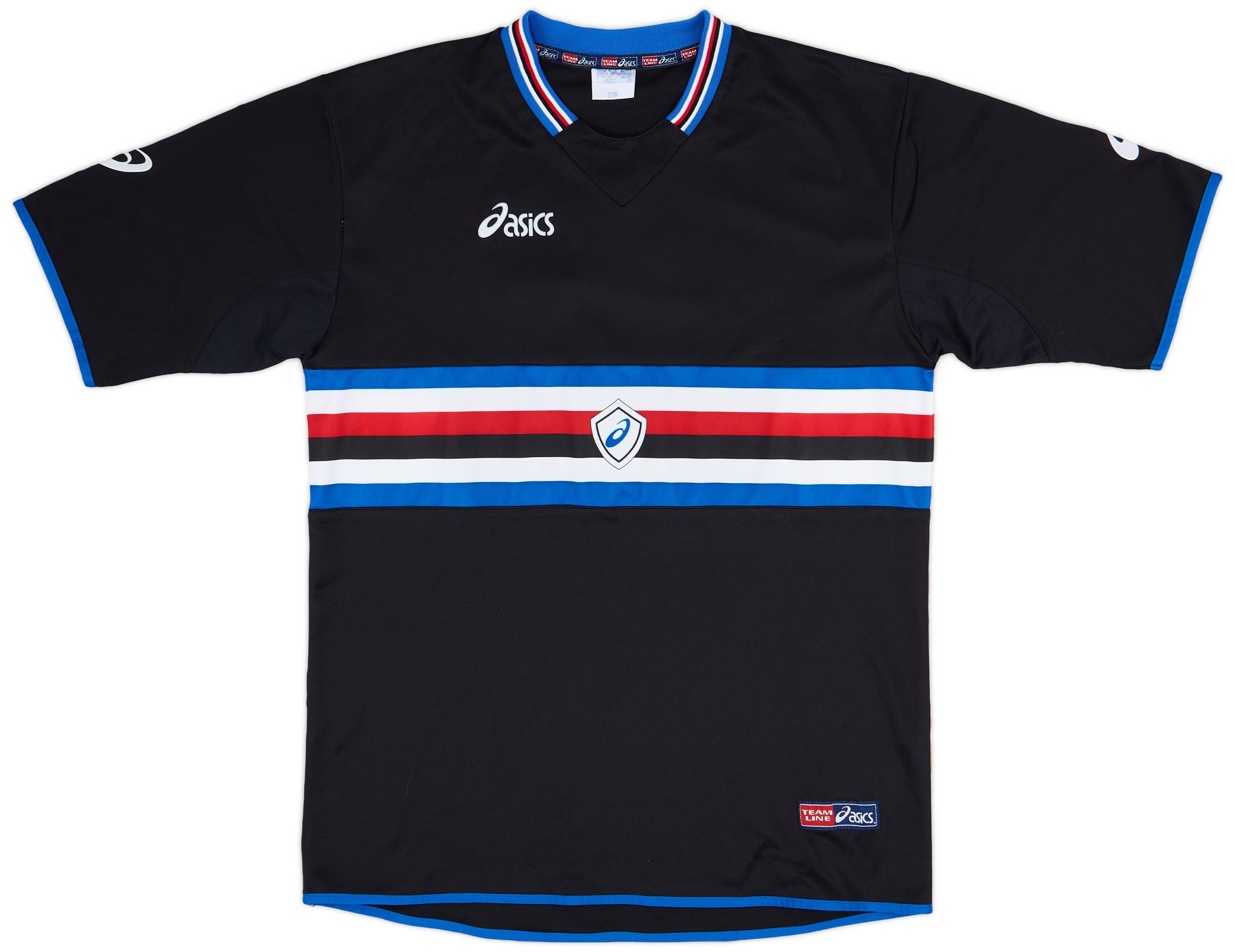 2003-04 Sampdoria Asics Training Shirt #7 - 9/10 - (L)