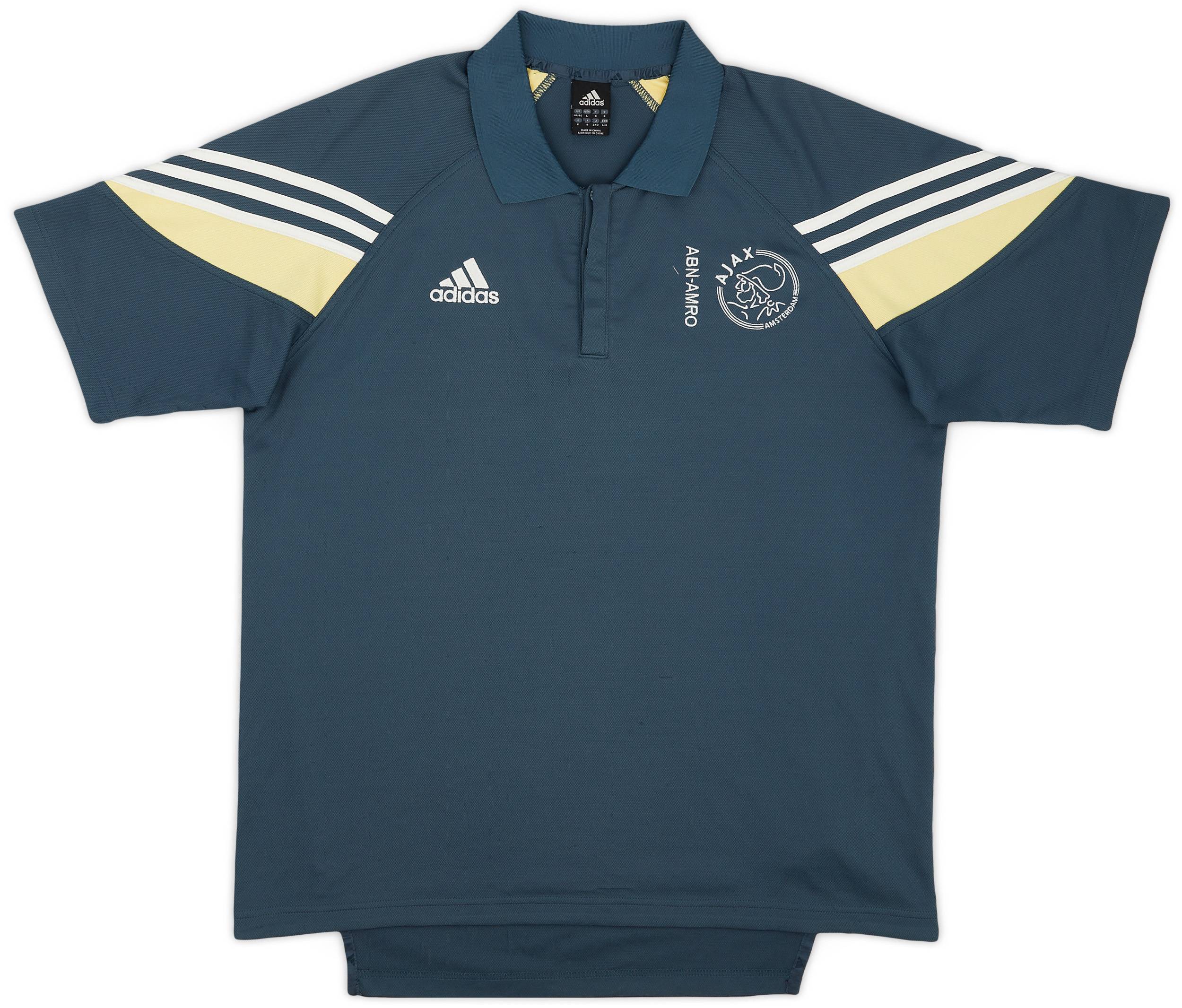 2003-04 Ajax adidas Polo Shirt - 8/10 - (L/XL)
