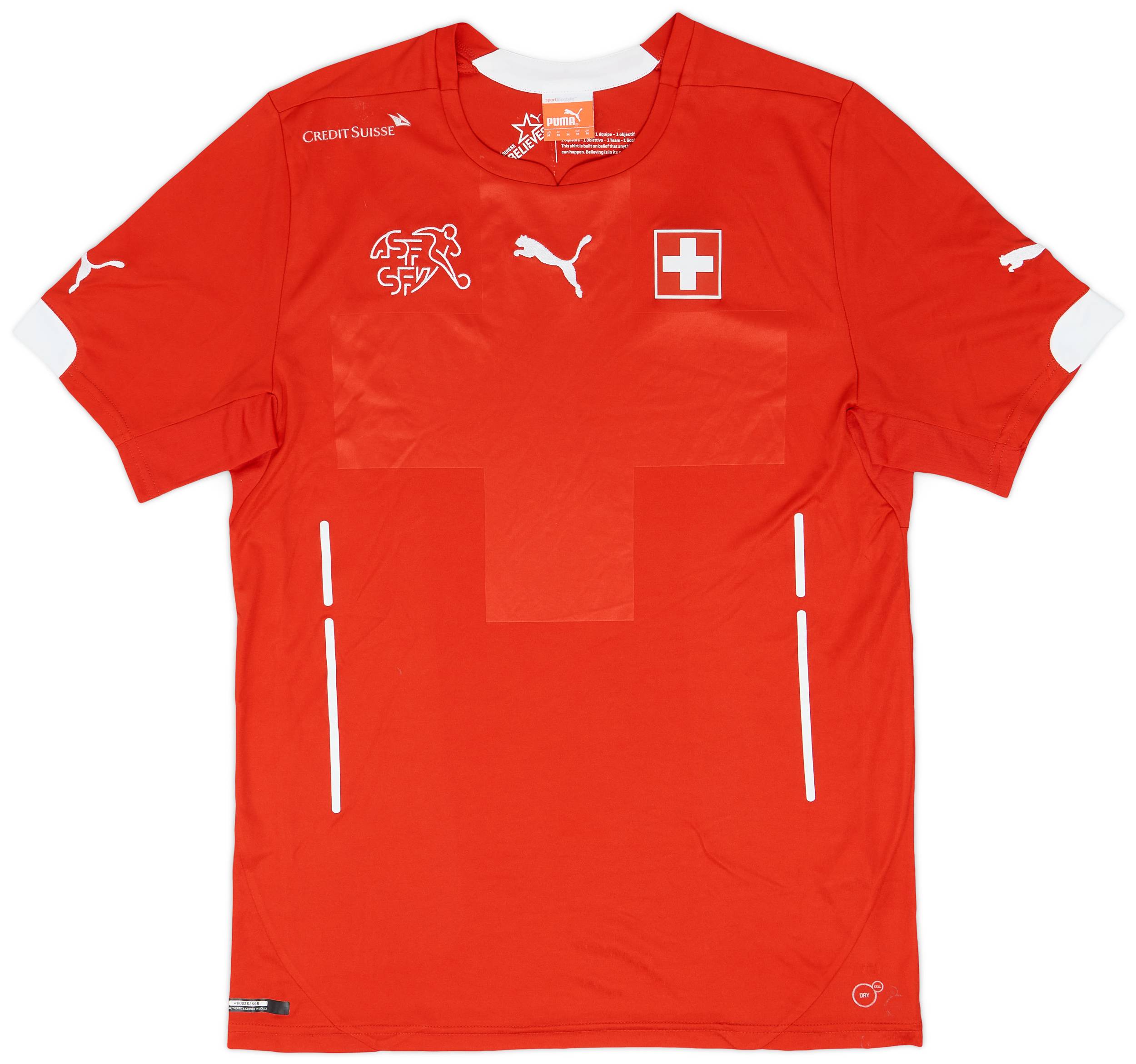2014-15 Switzerland Home Shirt - 9/10 - (M)
