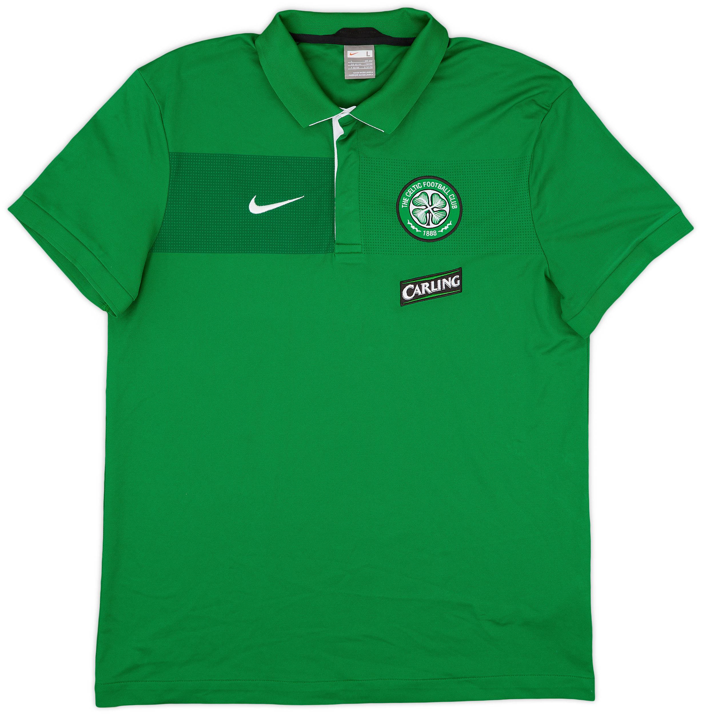 2009 11 Celtic Nike Polo Shirt 7 10 L