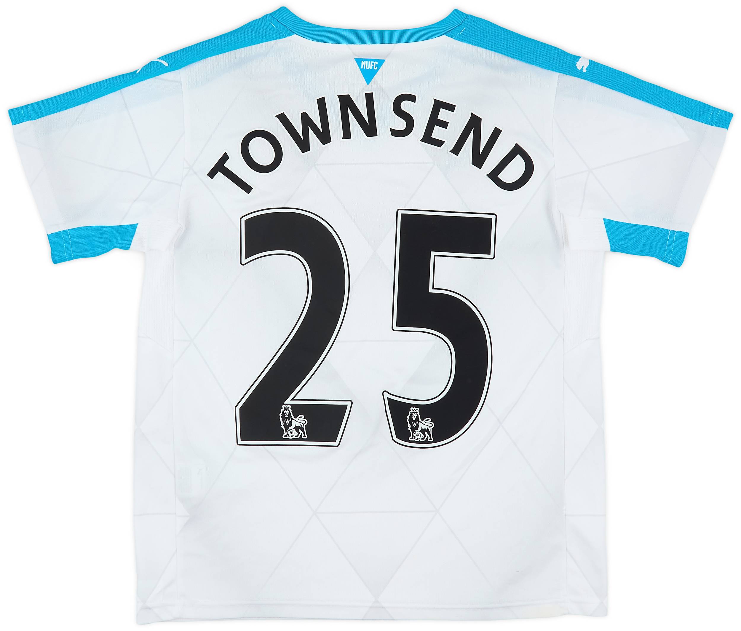 2015-16 Newcastle Away Shirt Townsend #25 - 8/10 - (L.Boys)