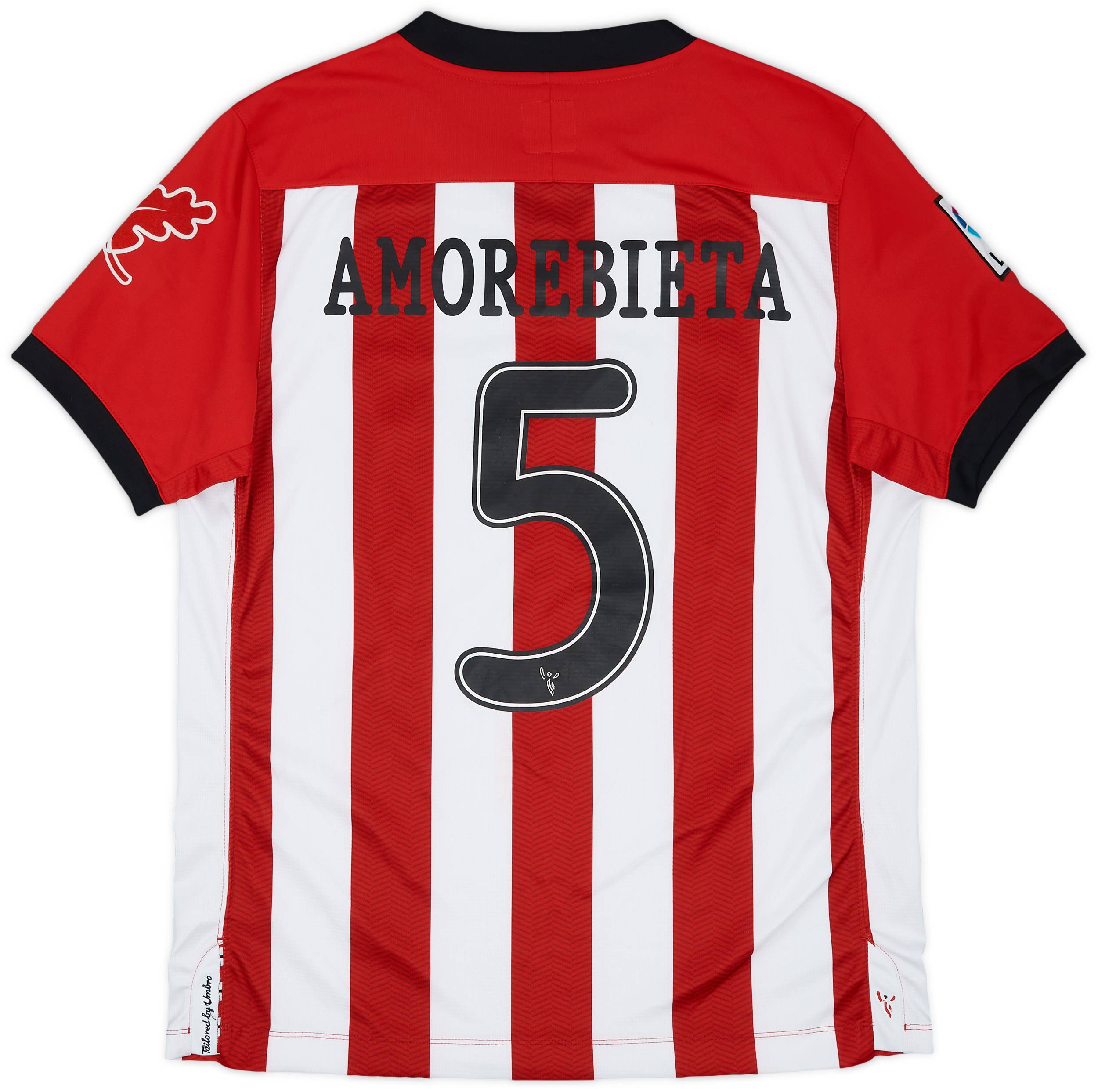 2011-12 Athletic Bilbao Home Shirt Amorebieta #5 - 7/10 - (M)