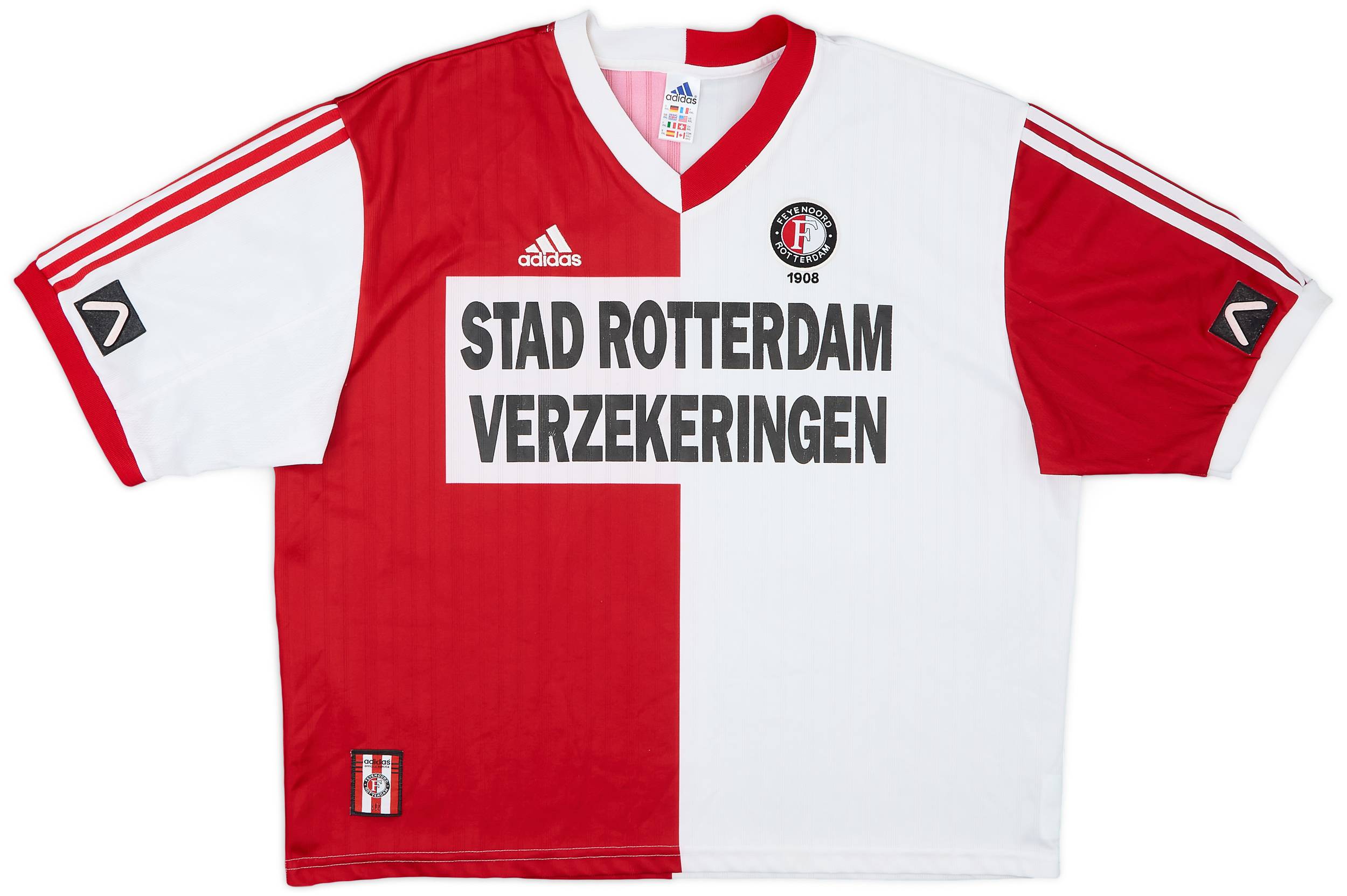 1999-00 Feyenoord Home Shirt - 8/10 - (XXL)