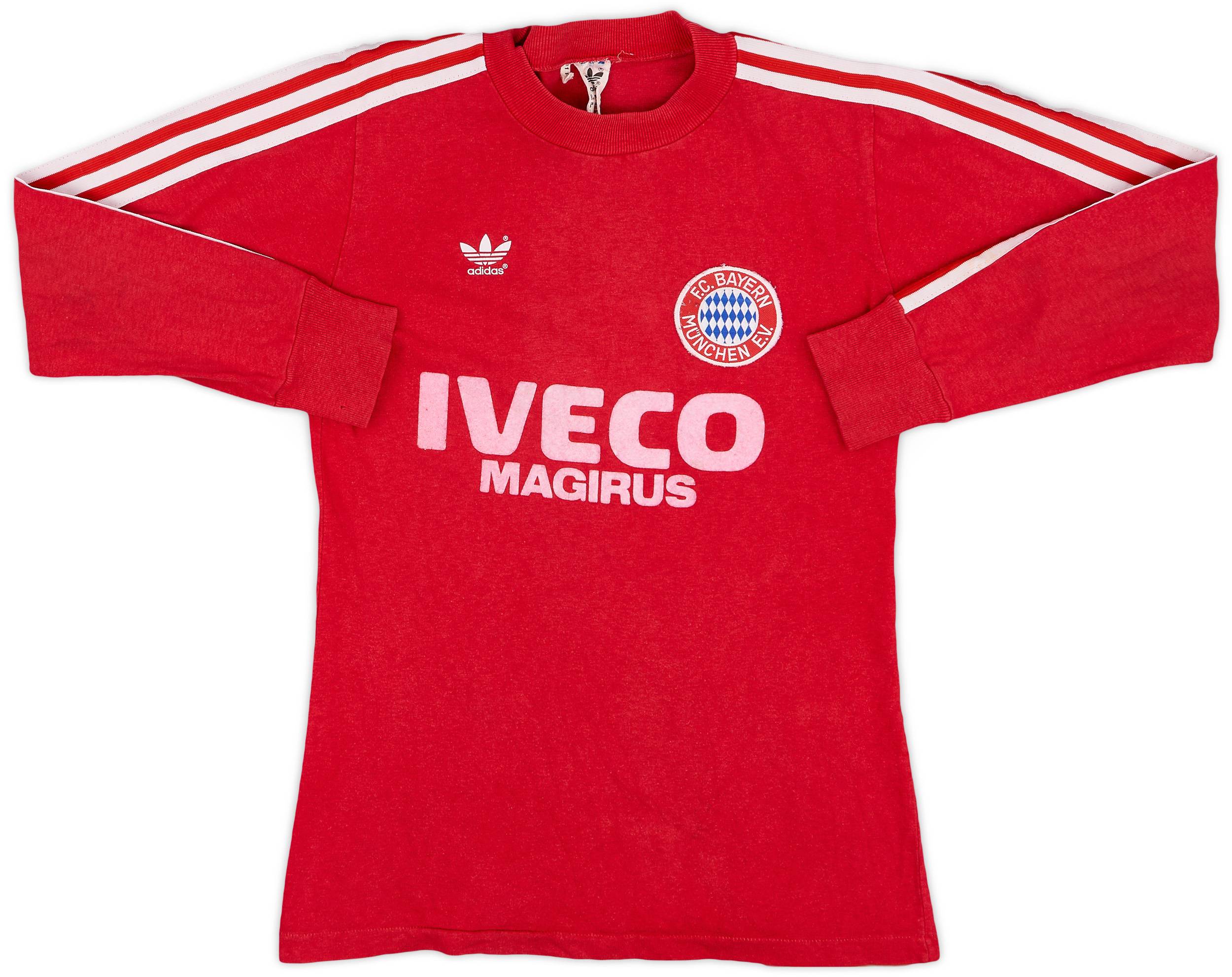 1982-83 Bayern Munich Home L/S Shirt - 6/10 - (S)