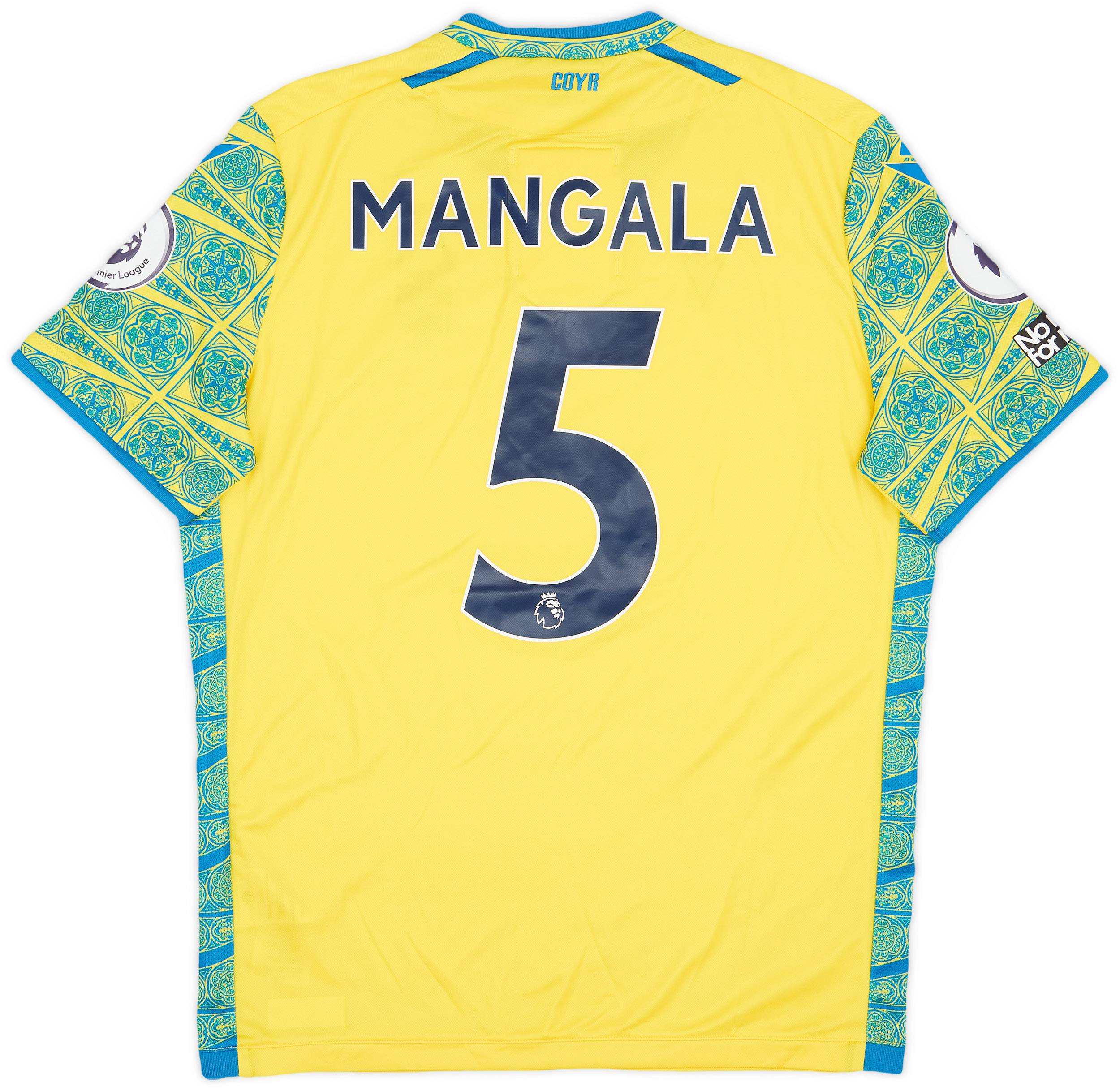 2022-23 Nottingham Forest Match Issue Away Shirt Mangala #5