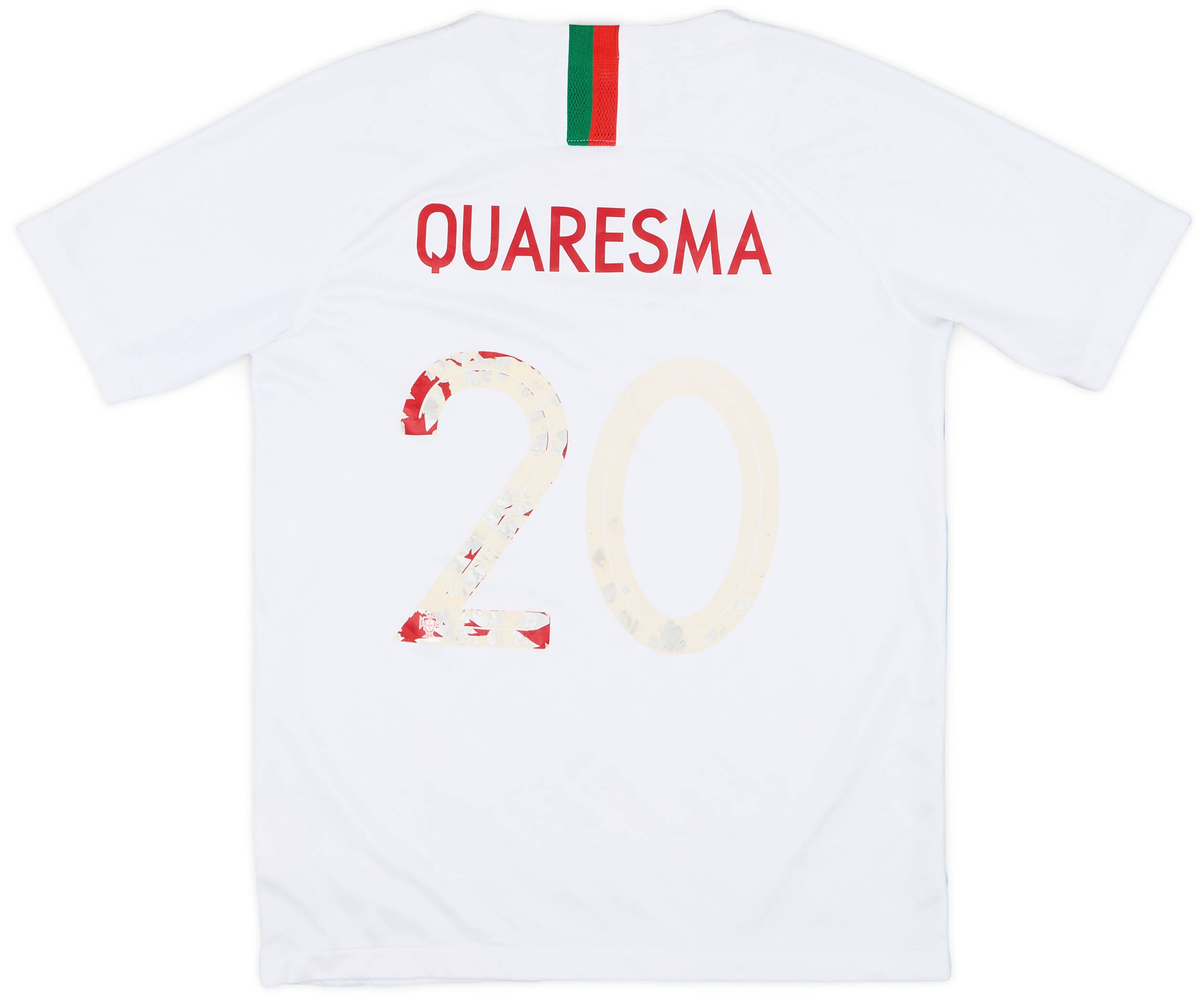 2018-19 Portugal Away Shirt Quaresma #20 - 4/10 - (XL.Boys)
