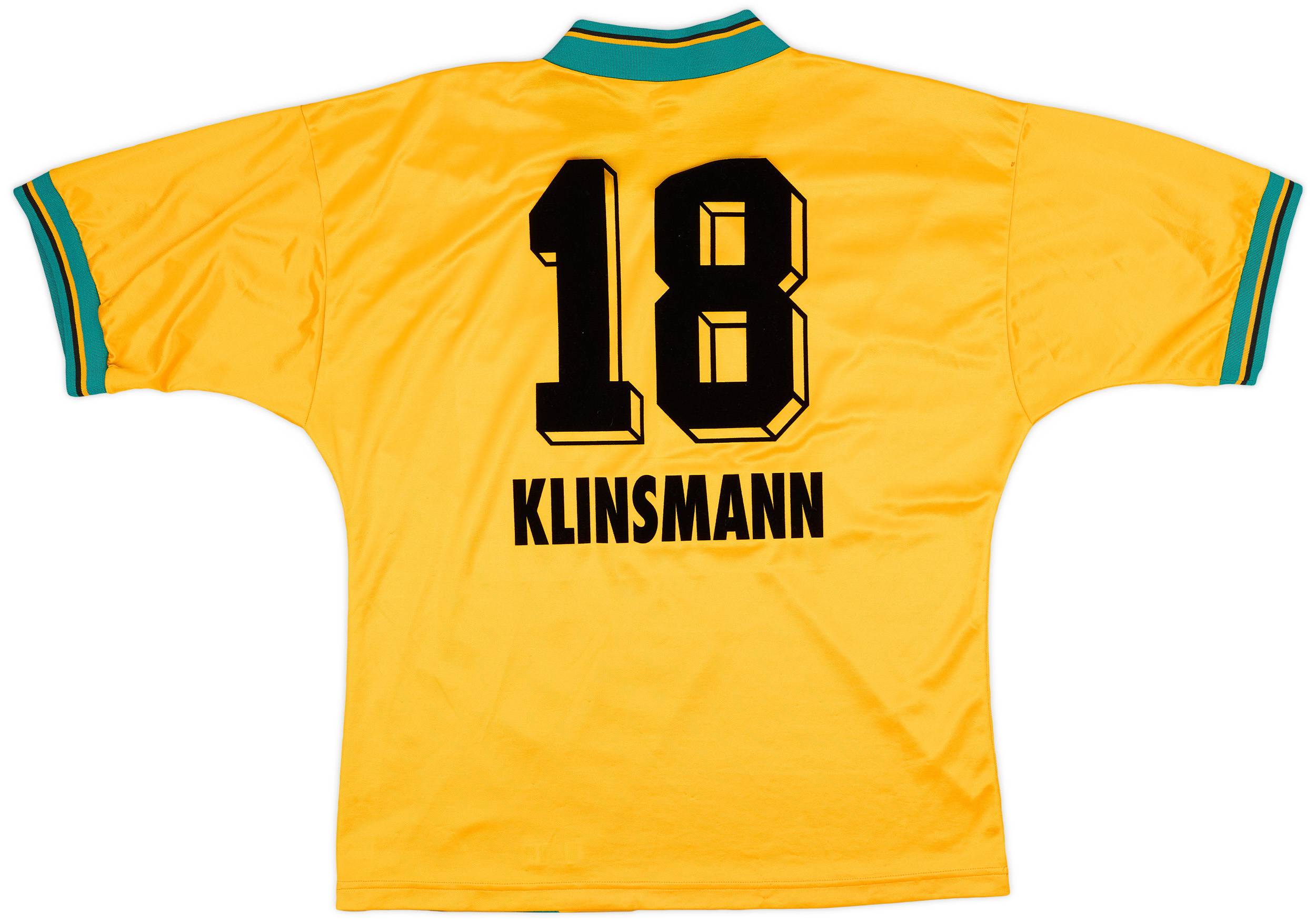 1993-96 Bayern Munich Away Shirt Klinsmann #18 - 5/10 - (L/XL)