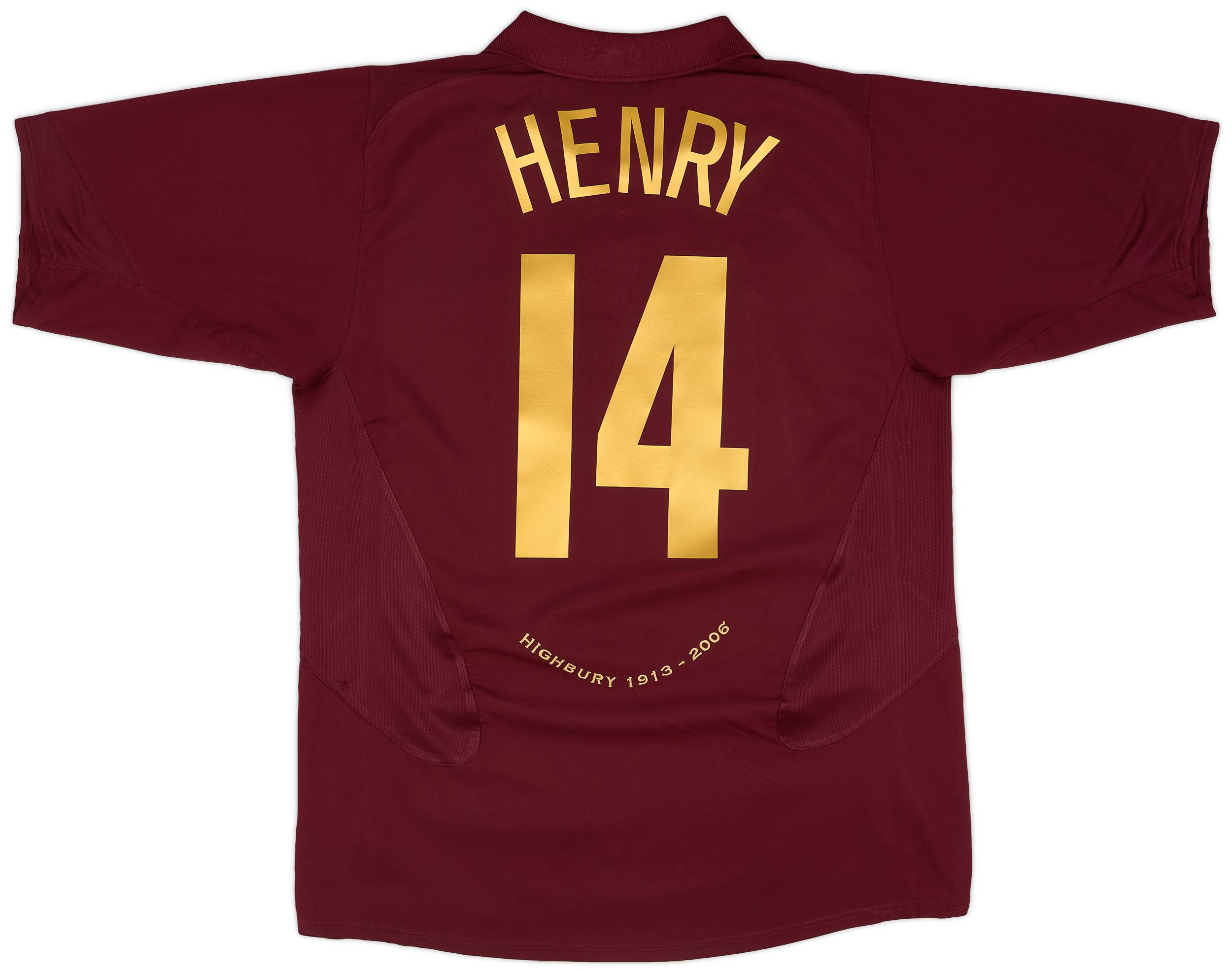 2005-06 Arsenal Home Shirt Henry #14 - 9/10 - (L)