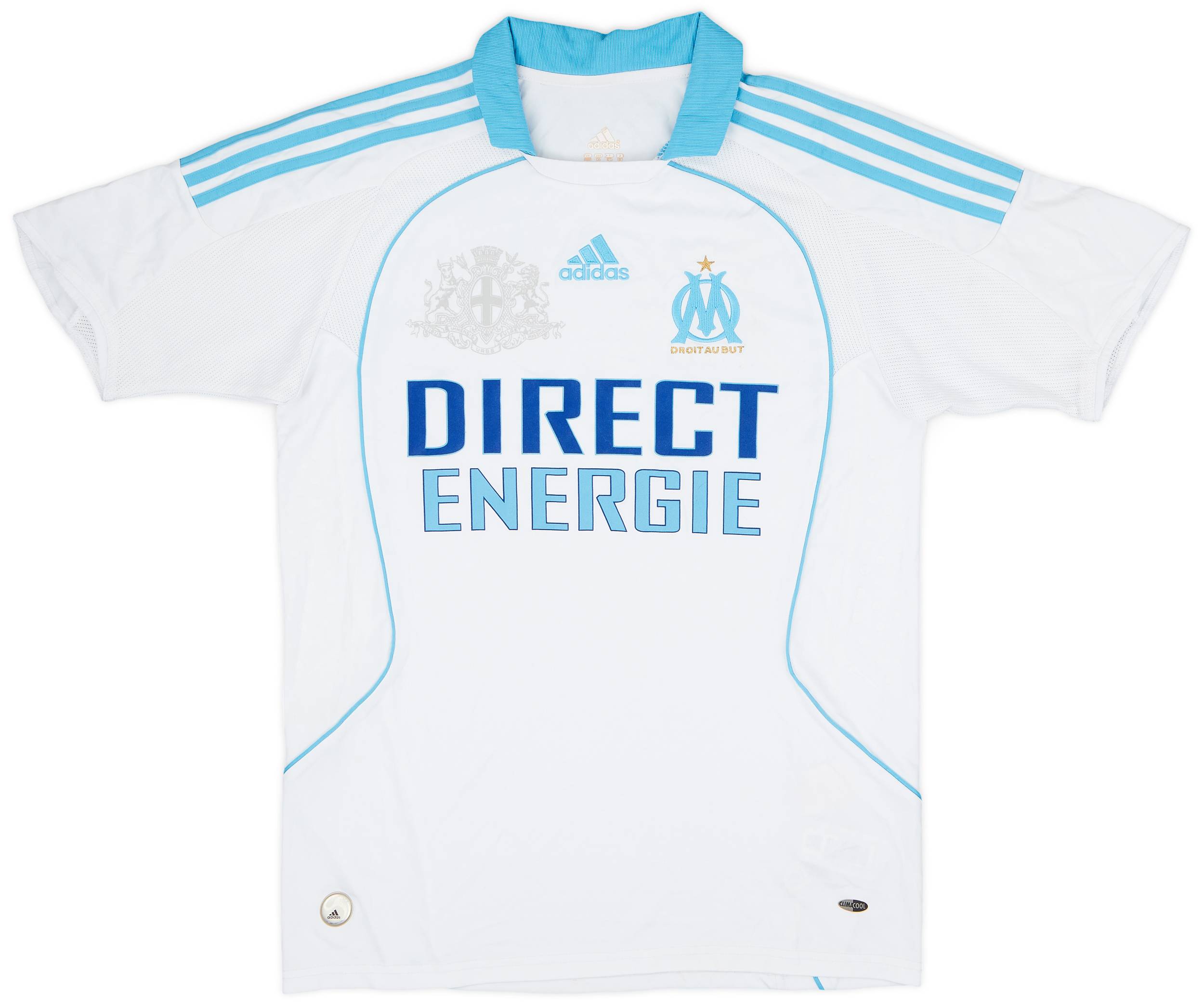 2008-09 Olympique Marseille Home Shirt - 8/10 - (XL.Boys)