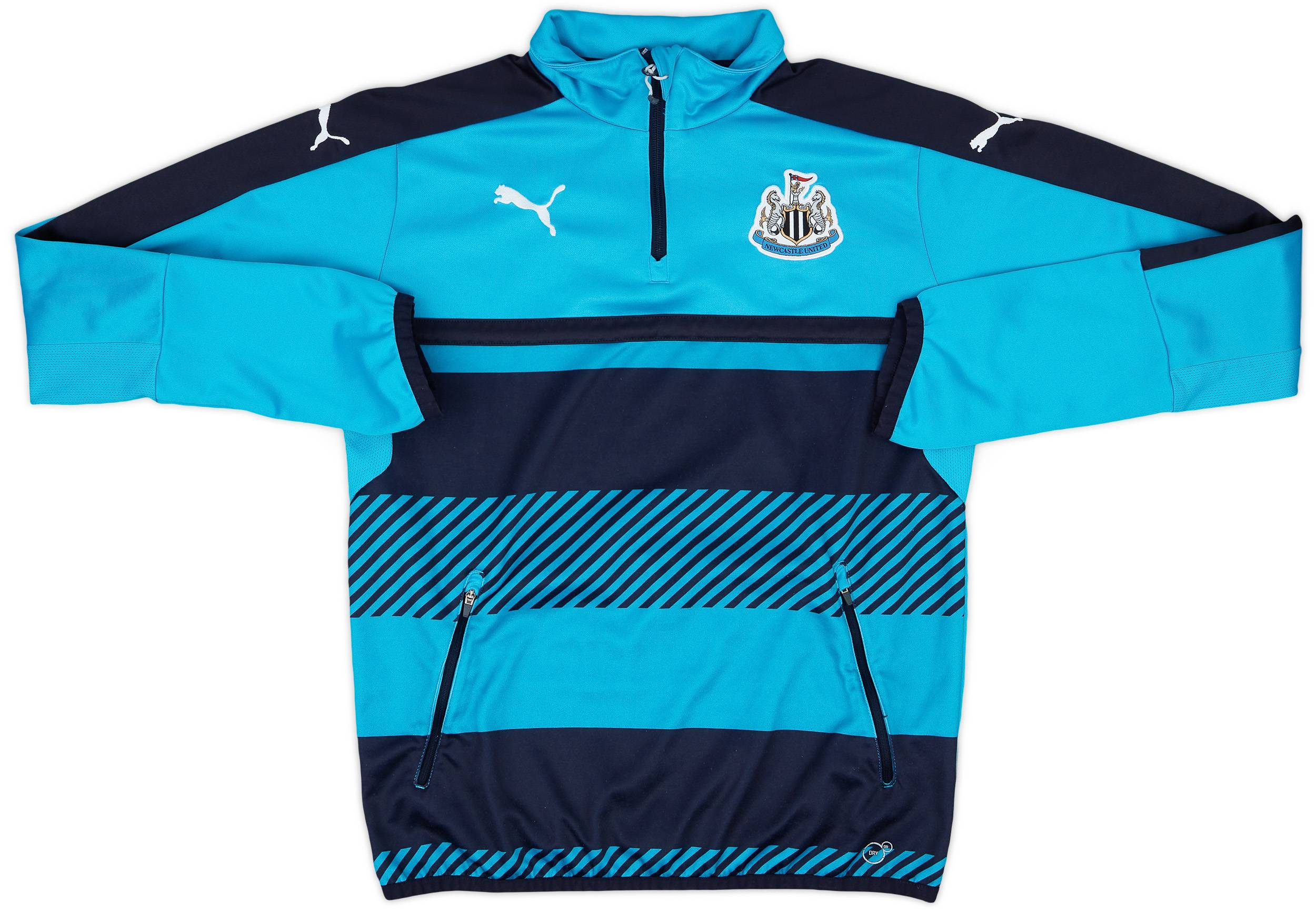 2016-17 Newcastle Puma 1/4 Zip Drill Top - 9/10 - (S)