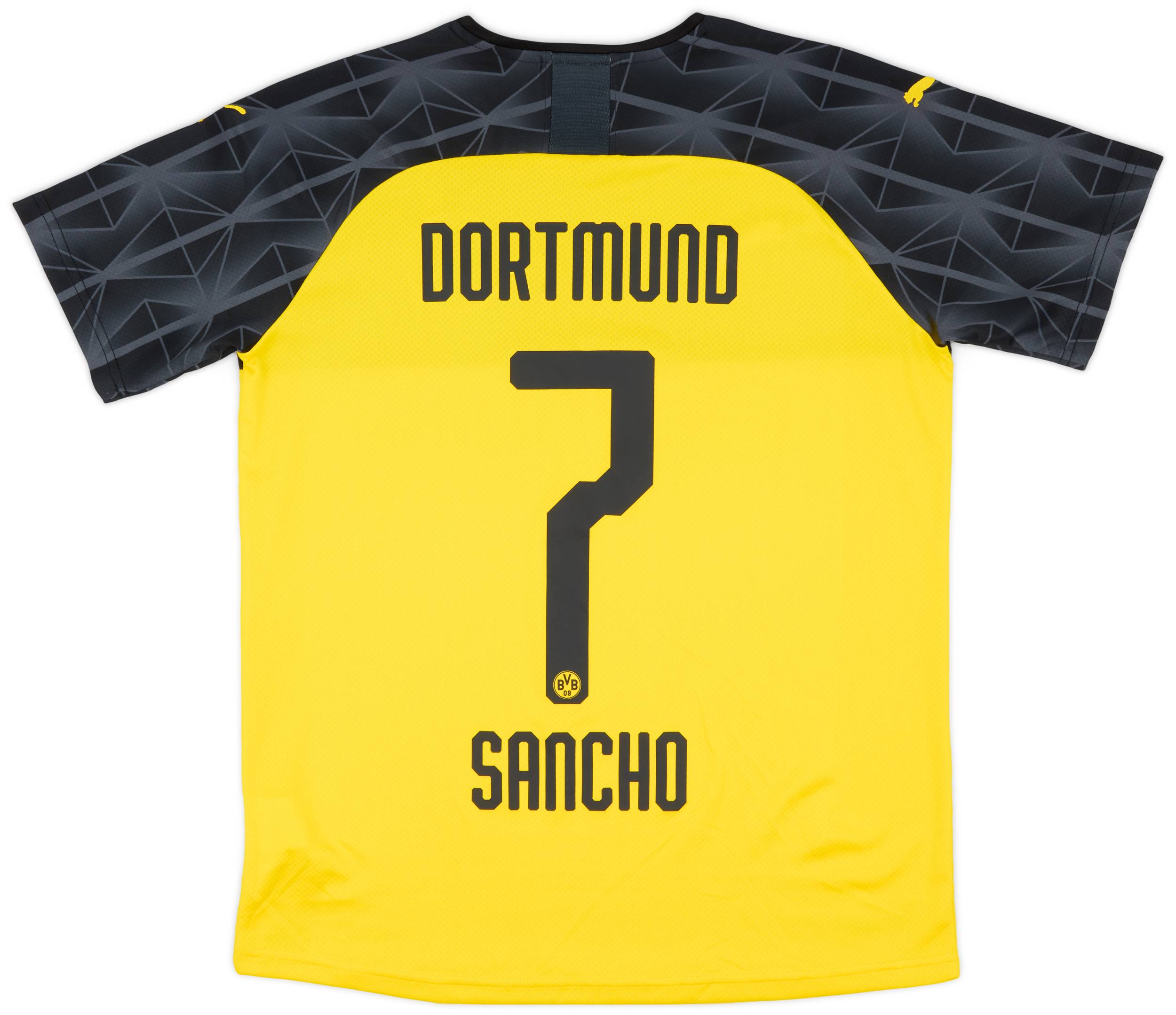 2019 20 Borussia Dortmund European Home Shirt Sancho 7 9 10 XL.Boys