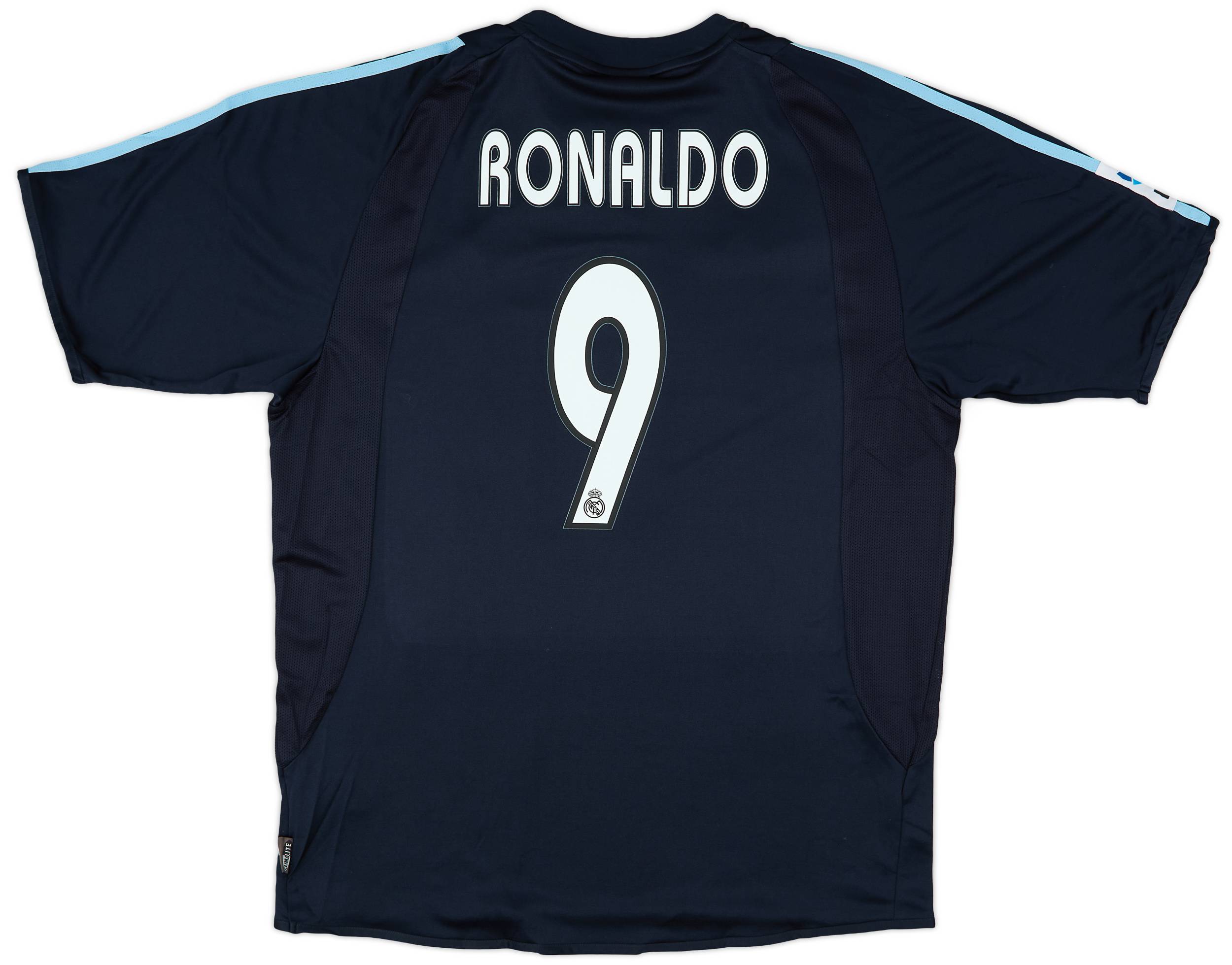 2003-04 Real Madrid Away Shirt Ronaldo #9 (L)