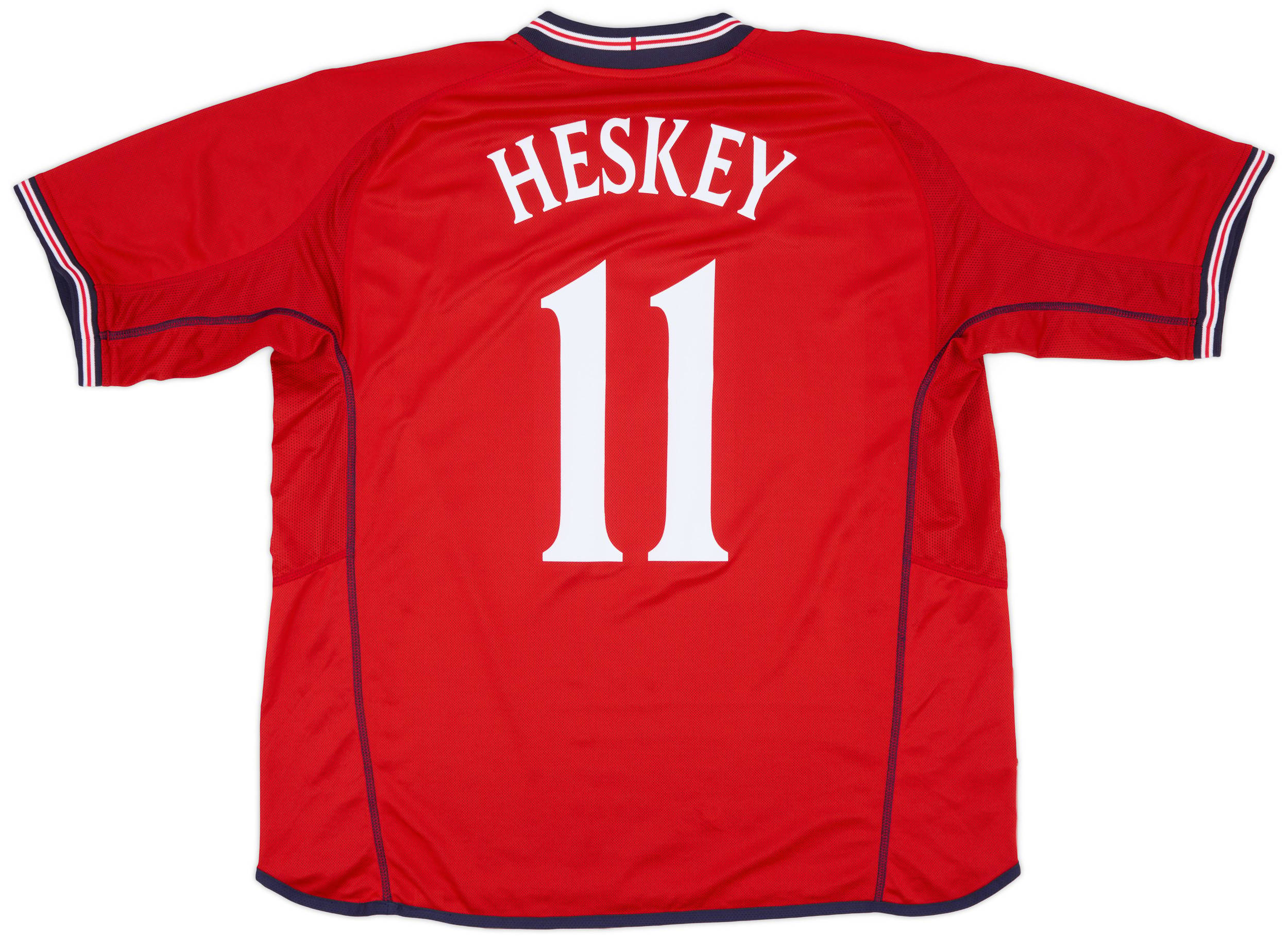 2002-04 England Away Shirt Heskey #11 - 8/10 - (XXL)