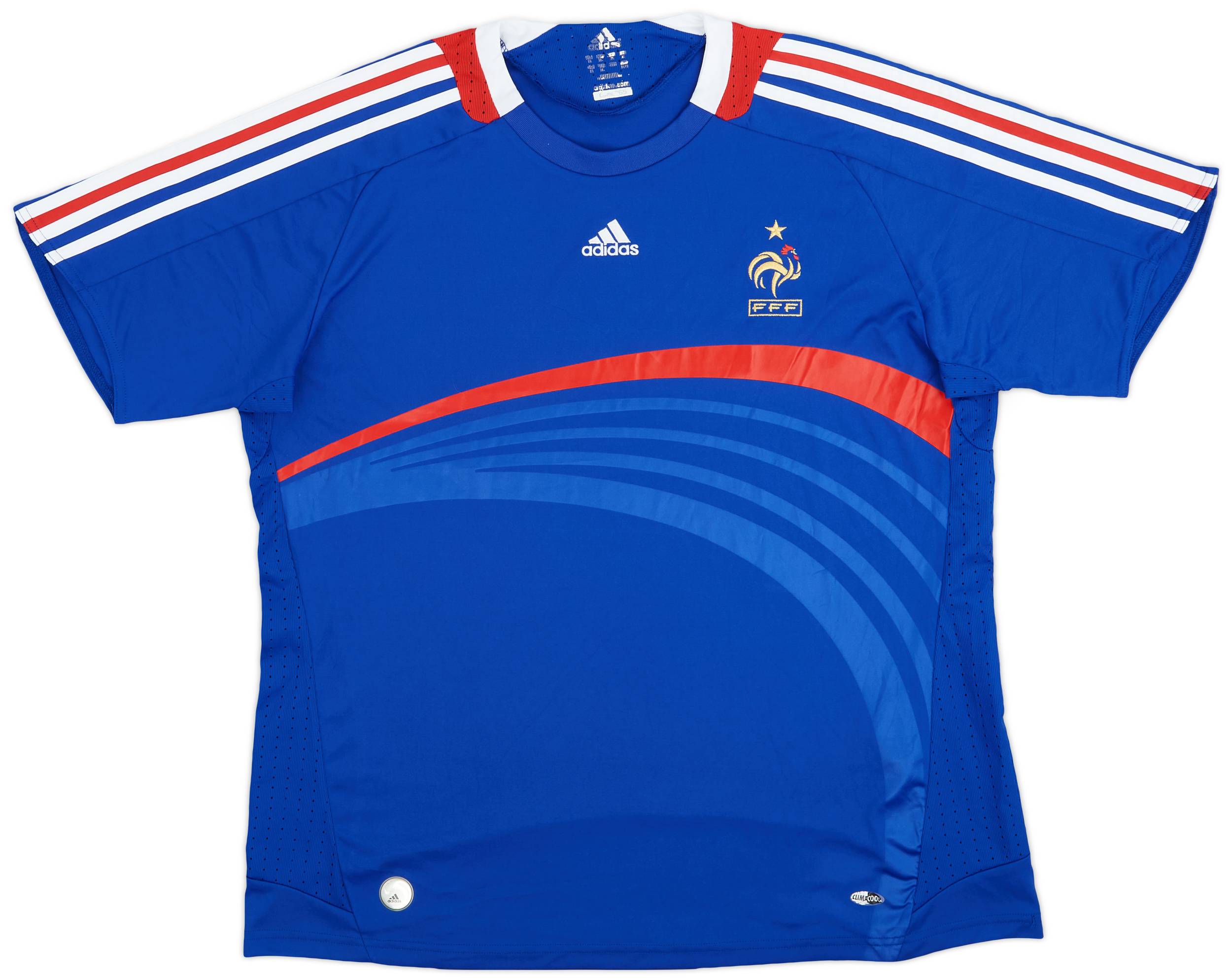 2007-08 France Home Shirt - 8/10 - (XL)