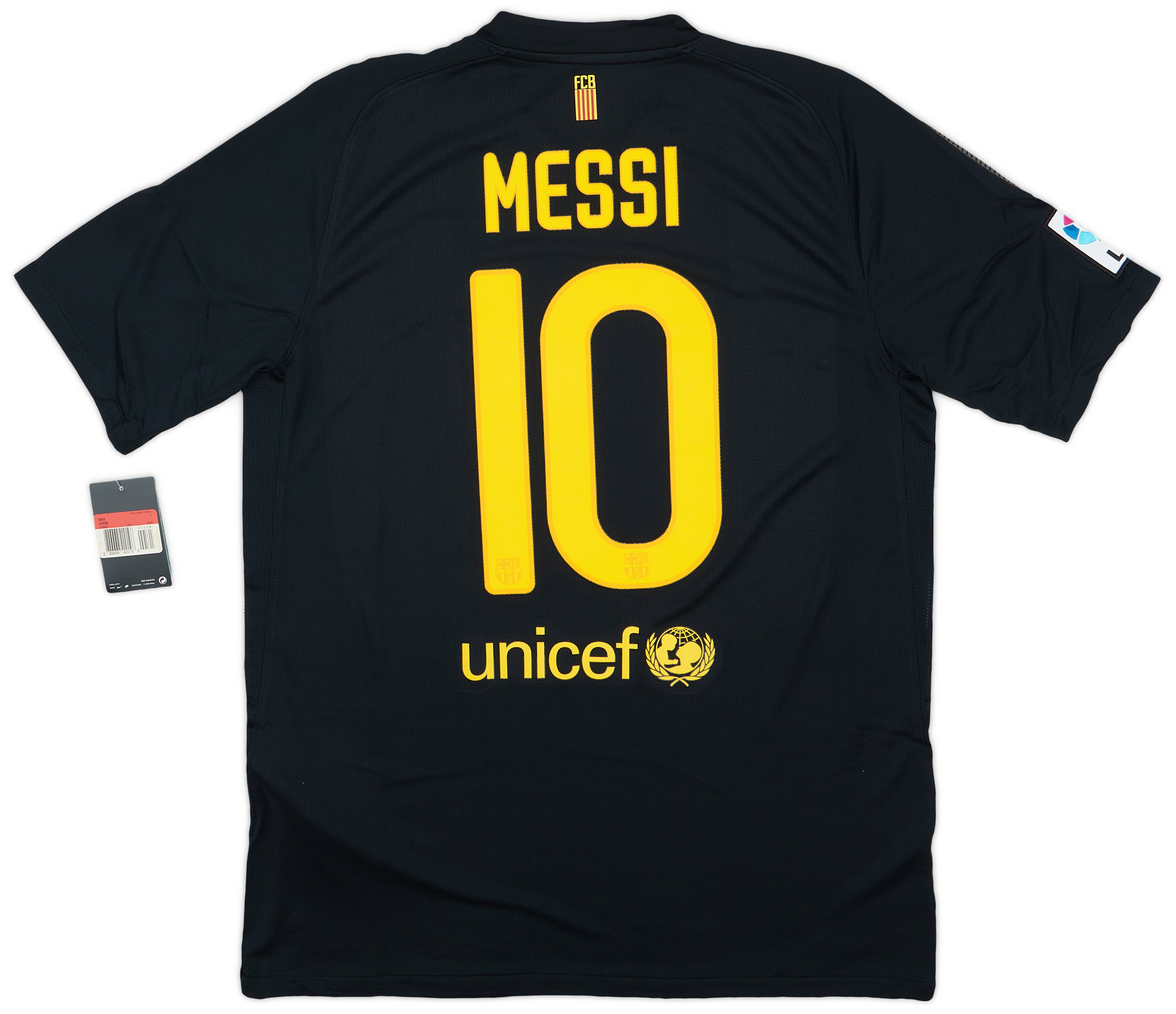 2011-12 Barcelona Away Shirt Messi #10 (L)