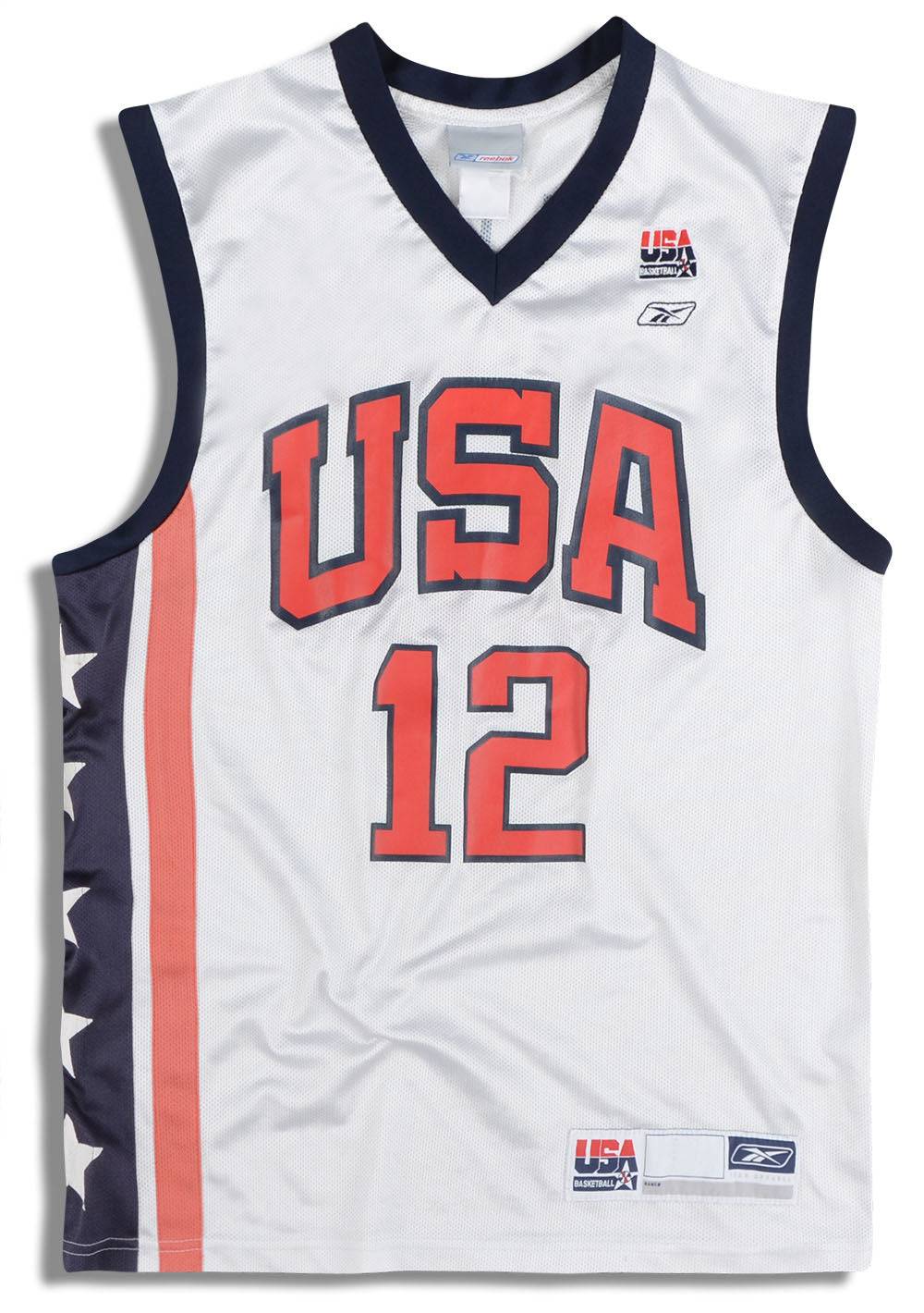 2002 USA Allen #12 Reebok Jersey (Home) M