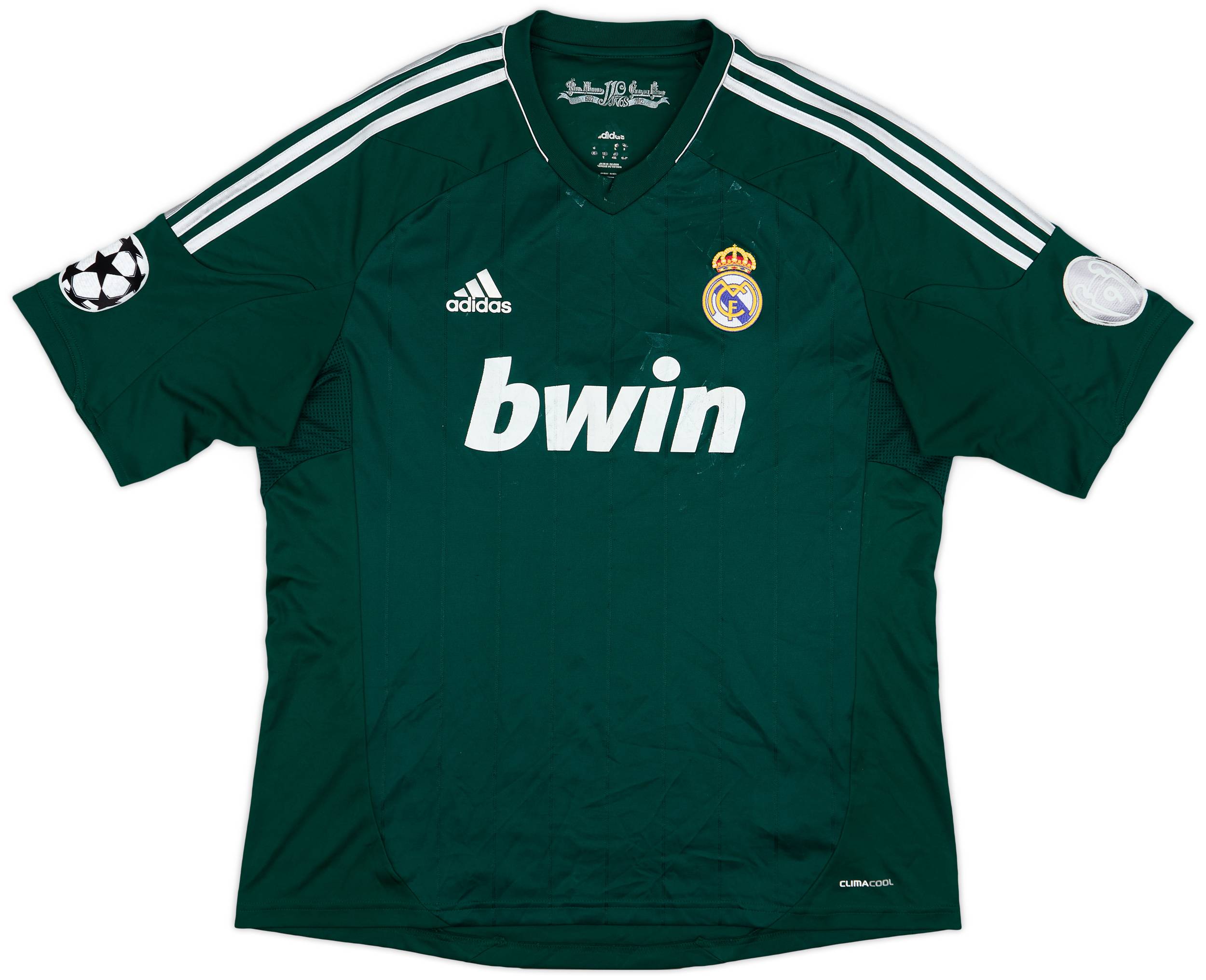 2012-13 Real Madrid CL Third Shirt - 5/10 - (XL)
