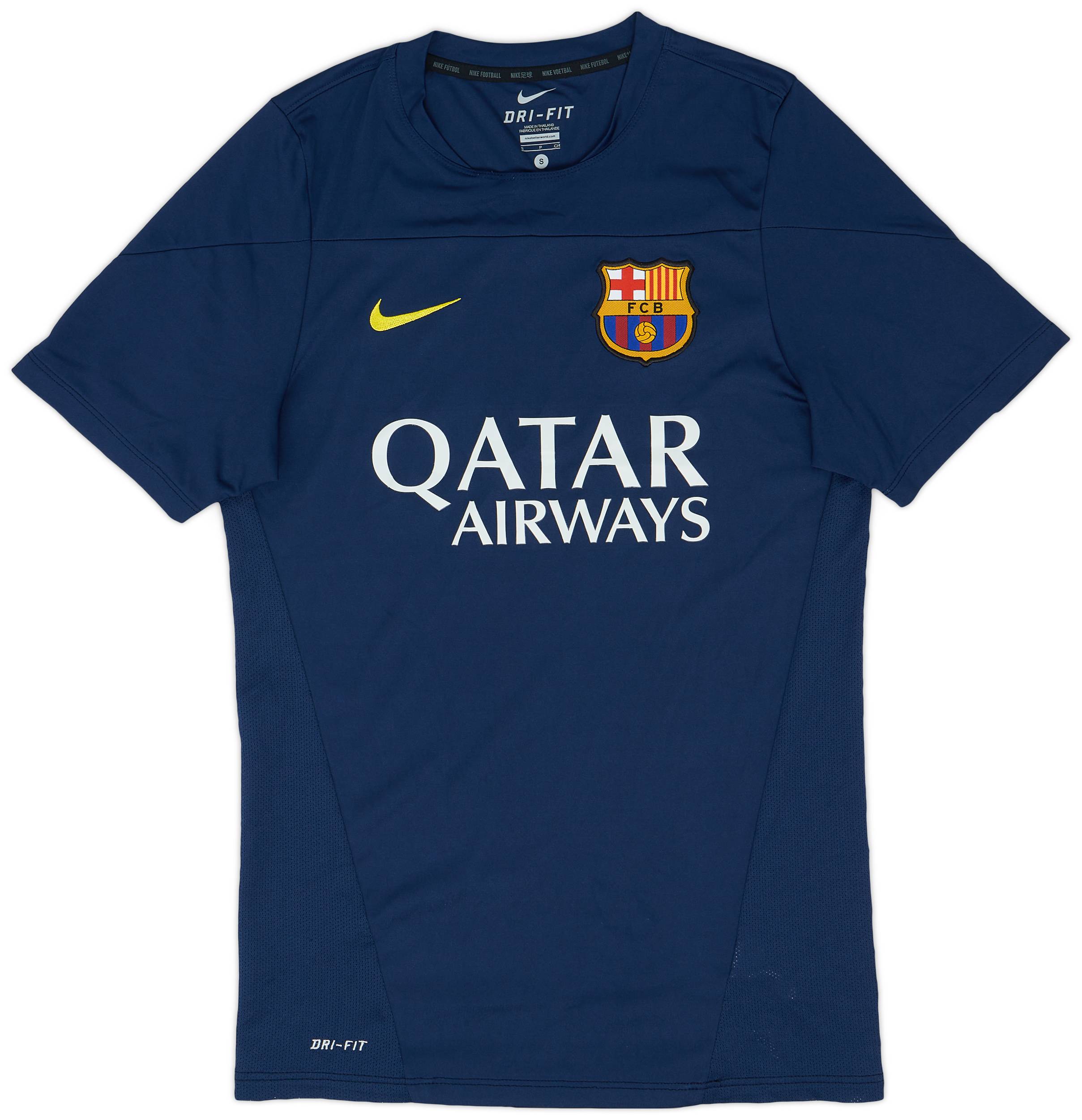 2013-14 Barcelona Nike Training Shirt - 8/10 - (S)