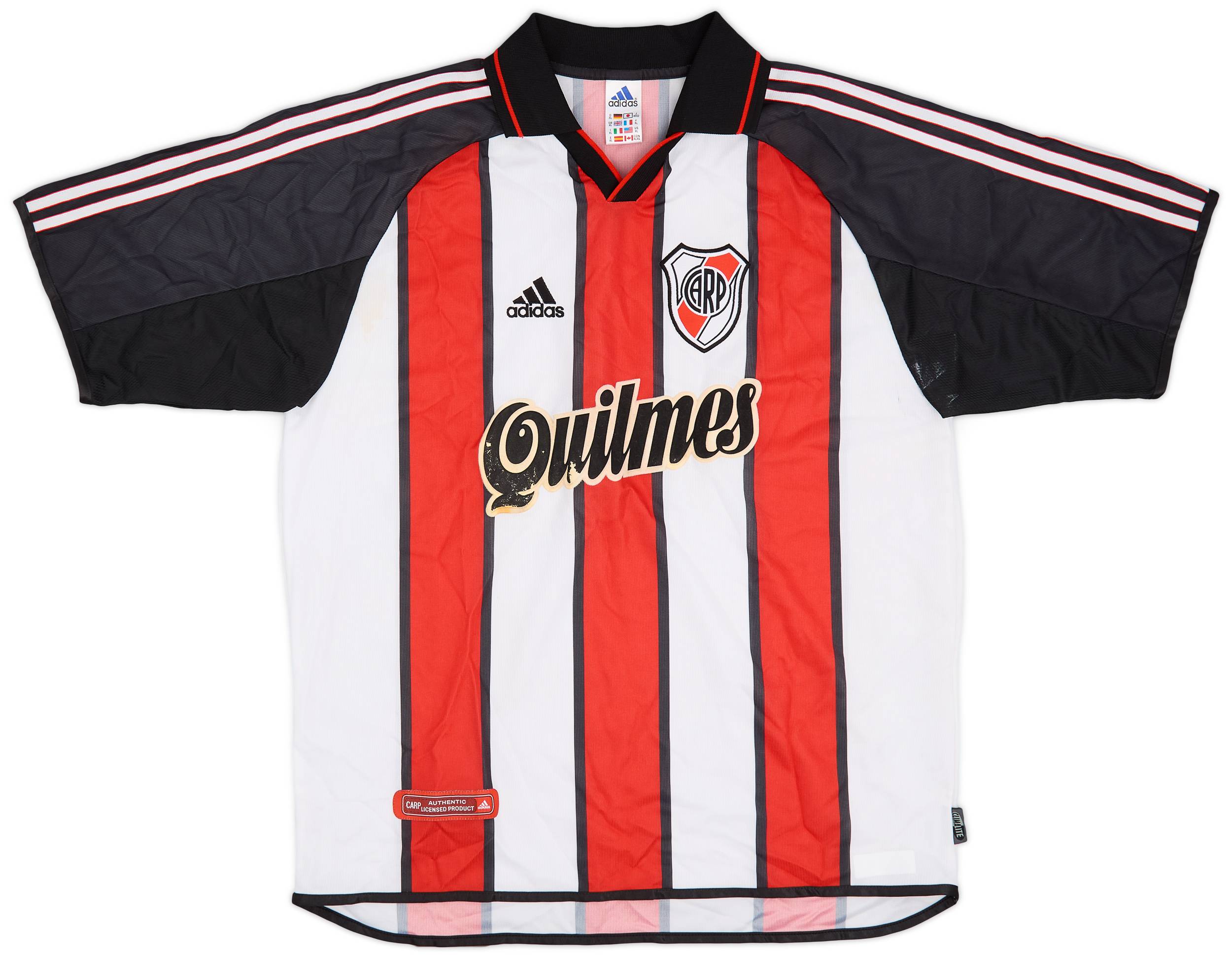 2000-02 River Plate Away Shirt - 6/10 - (XL)