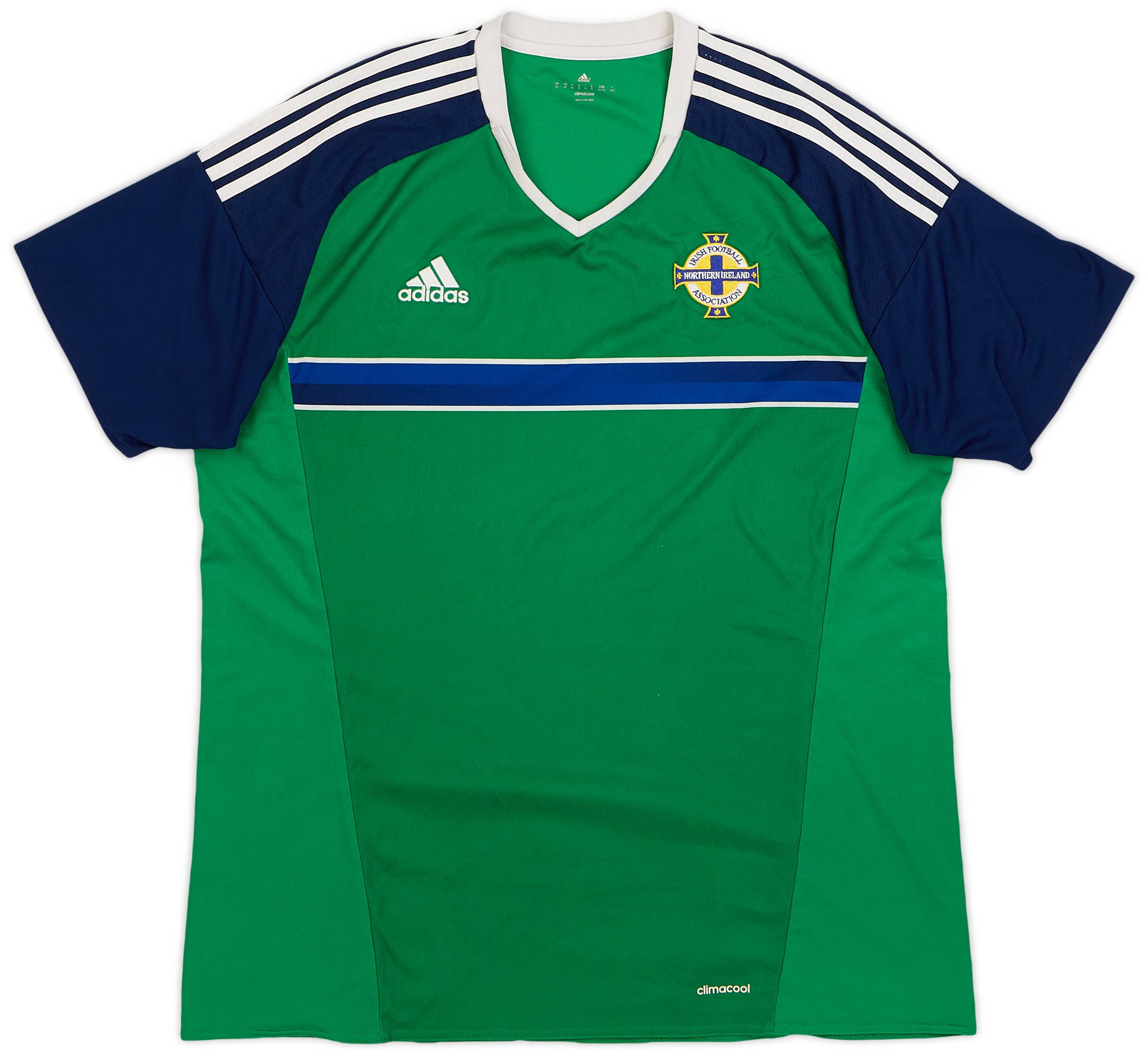 2016-17 Northern Ireland Home Shirt - 8/10 - (XL)