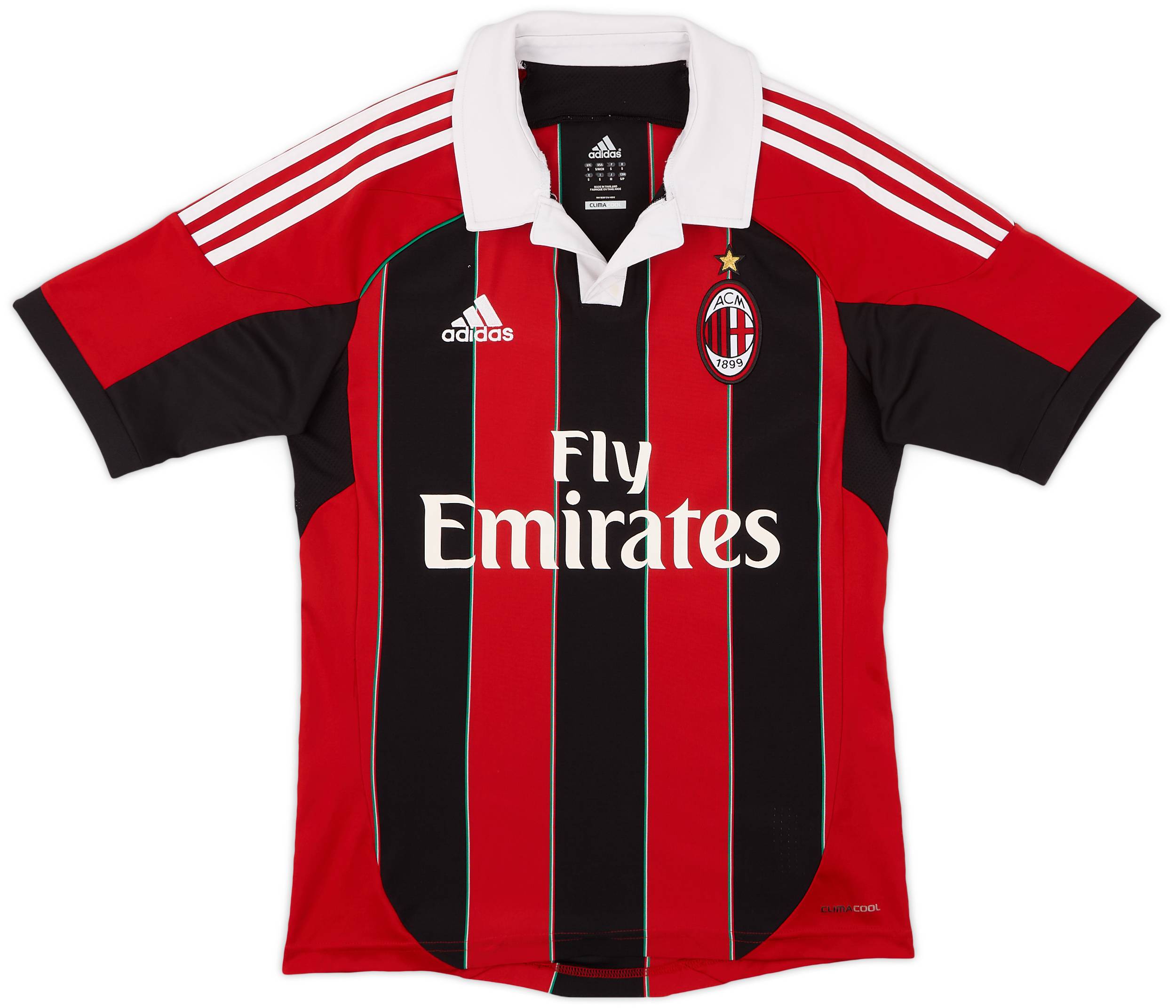 2012-13 AC Milan Home Shirt - 10/10 - (S)