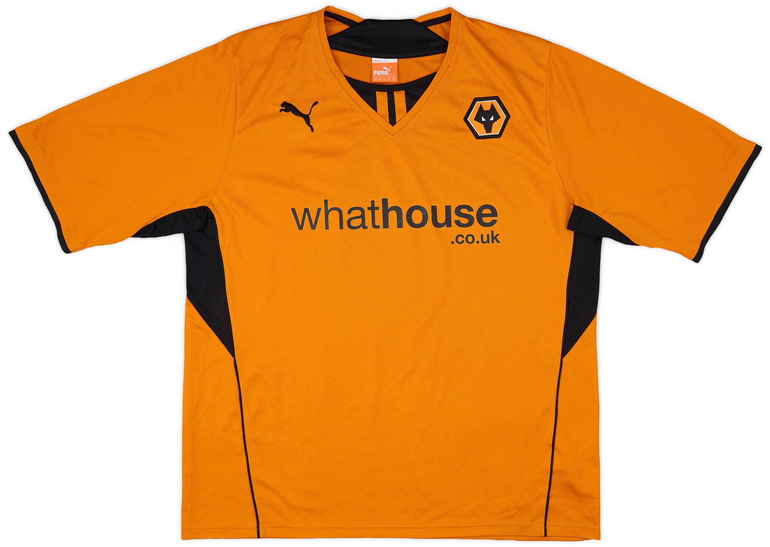 2013-14 Wolves Home Shirt - 7/10 - (XL)