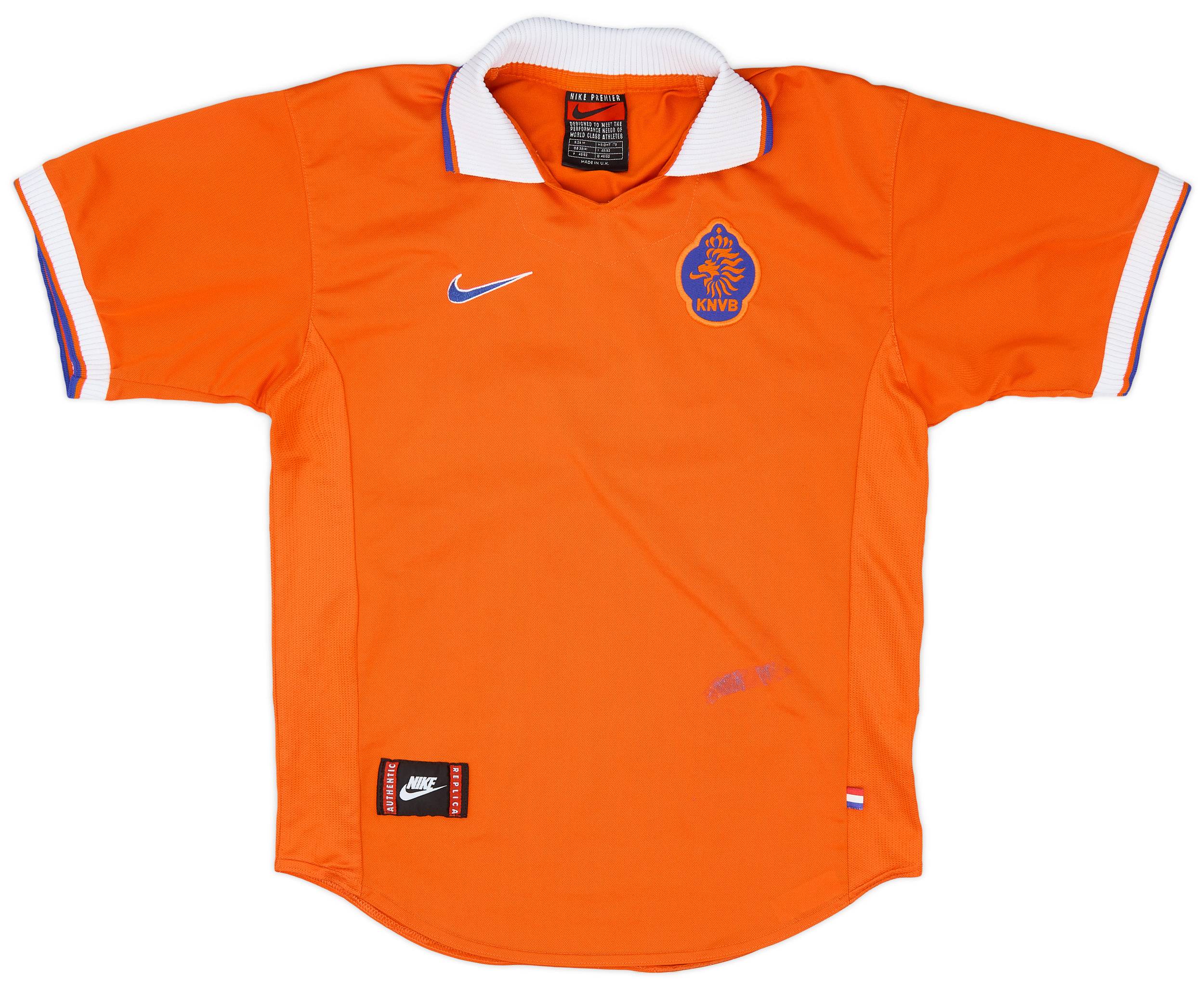 オランダ代表 ユニフォーム 1997年 HOLLAND 1997 1998 HOME SHIRT NEDERLAND FOOTBALL SOCCER JERSEY NIKE